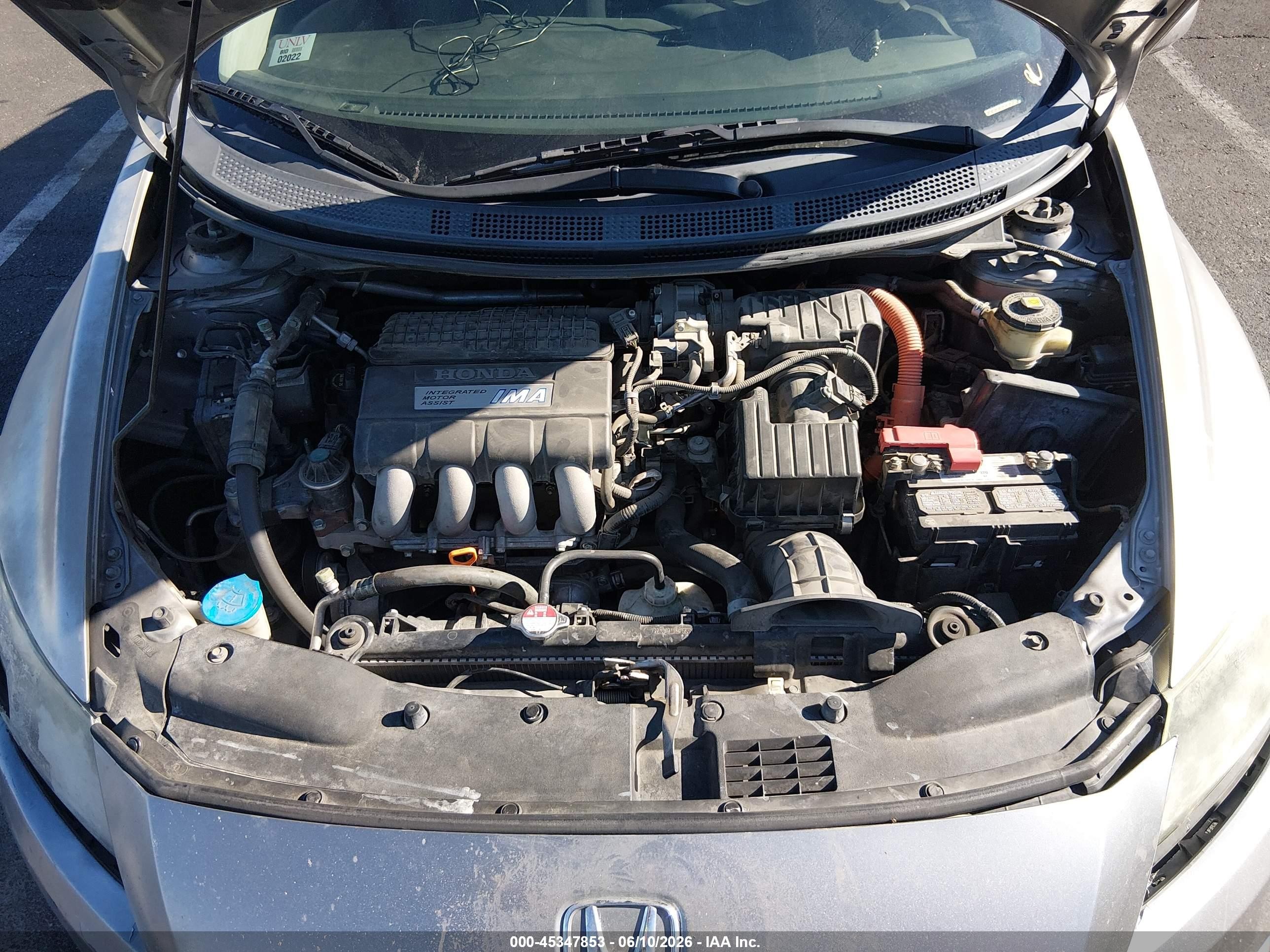 2011 Honda Cr-z Ex Silver vin: JHMZF1D63BS007329