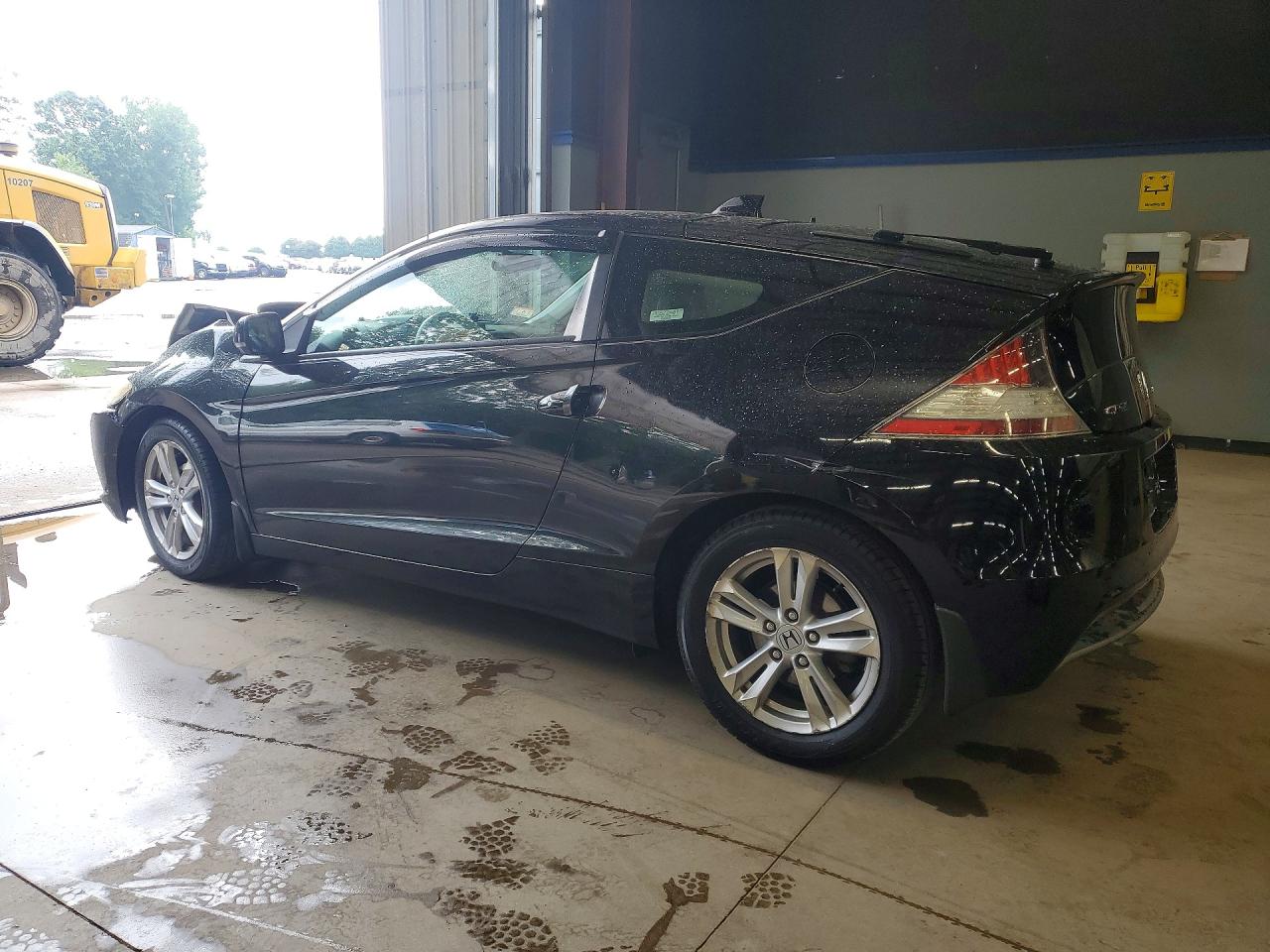 2011 Honda Cr-z Ex Black vin: JHMZF1D63BS014460