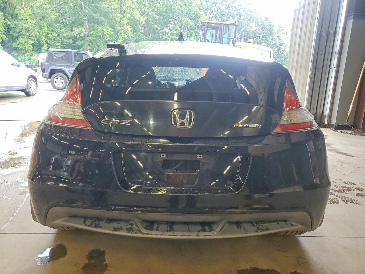 2011 Honda Cr-z Ex Black vin: JHMZF1D63BS014460