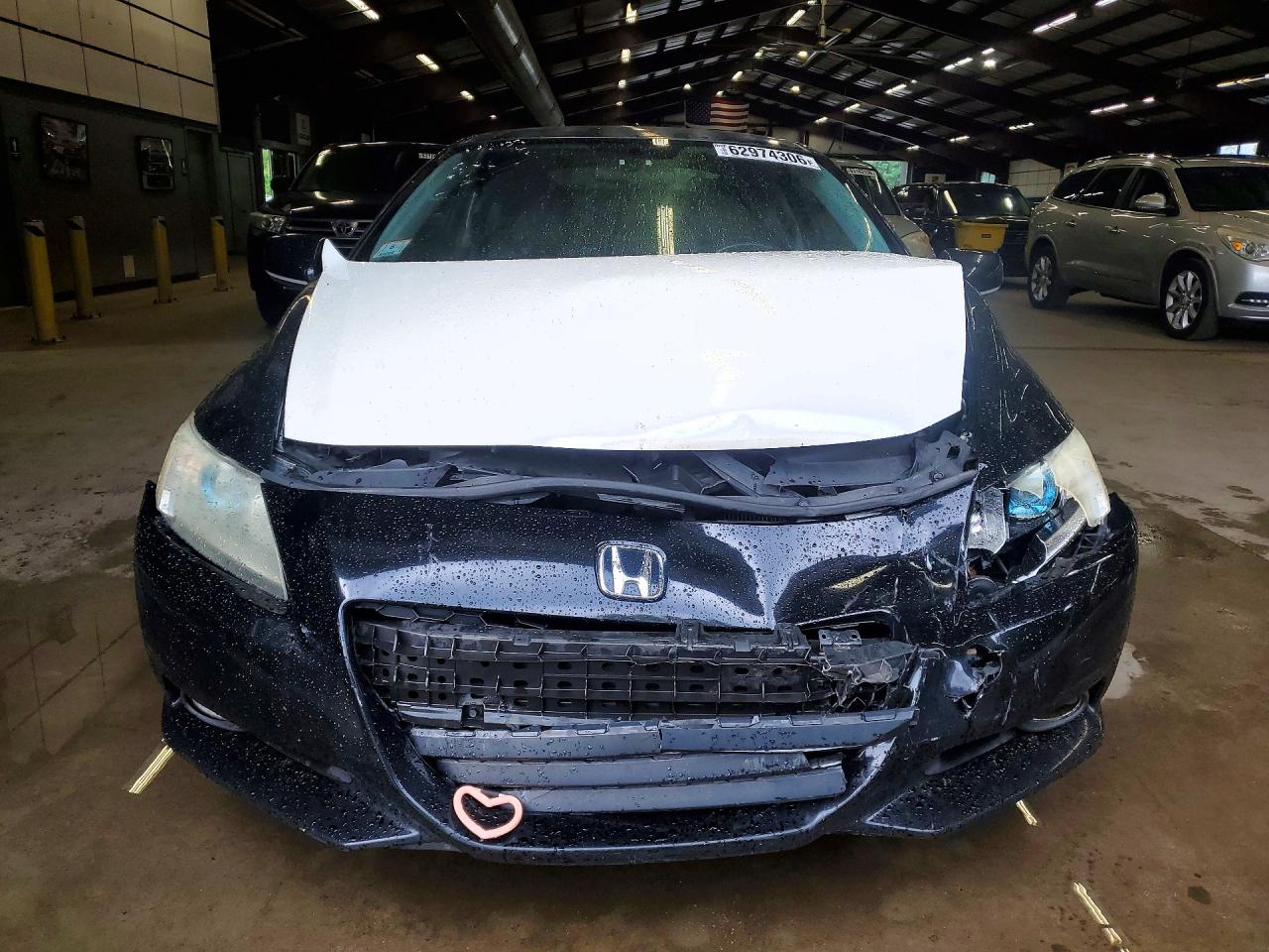 2011 Honda Cr-z Ex Black vin: JHMZF1D63BS014460