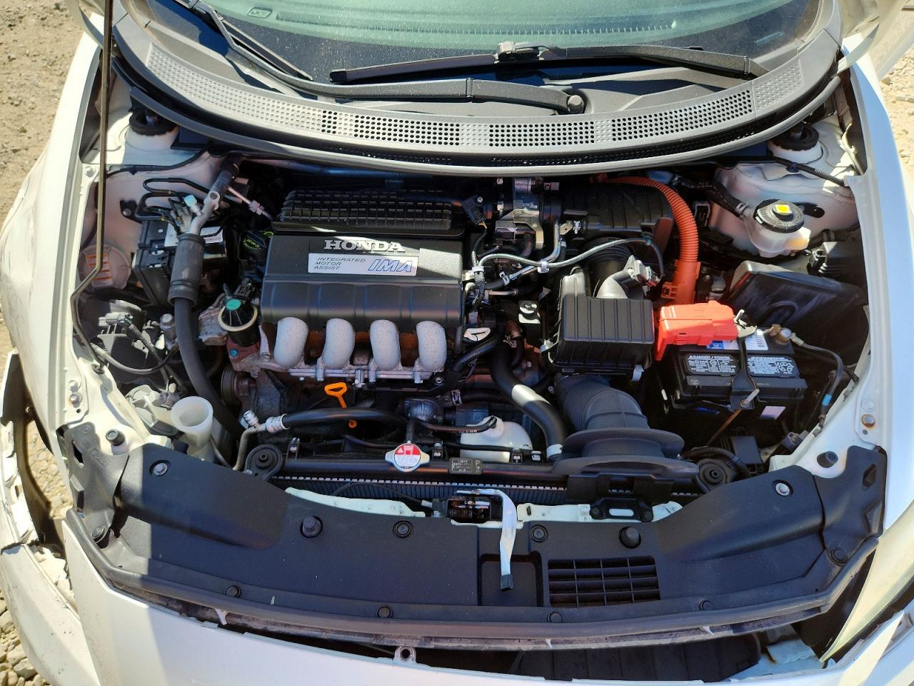 2013 Honda Cr-z White vin: JHMZF1D63DS001663