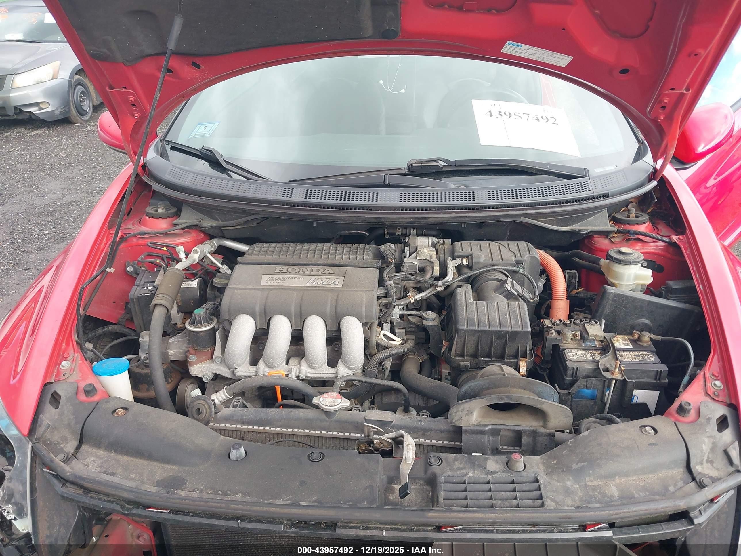 2015 Honda Cr-z Ex Red vin: JHMZF1D63FS000466