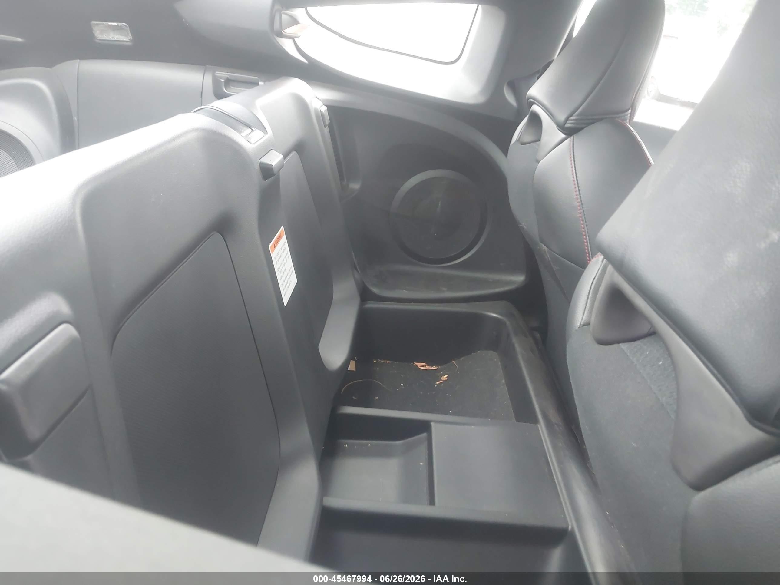 2015 Honda Cr-z Ex Blue vin: JHMZF1D63FS001603