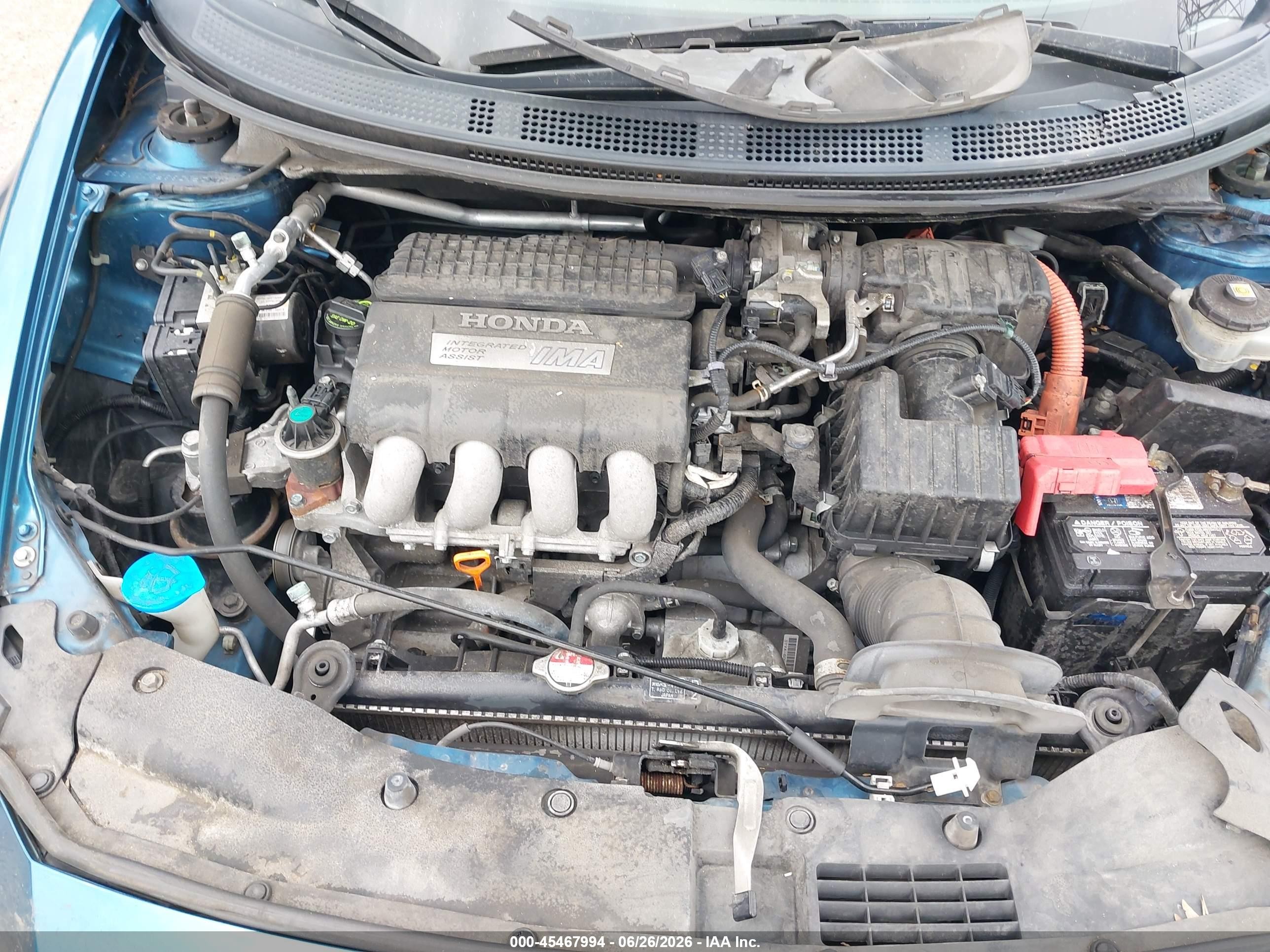 2015 Honda Cr-z Ex Blue vin: JHMZF1D63FS001603