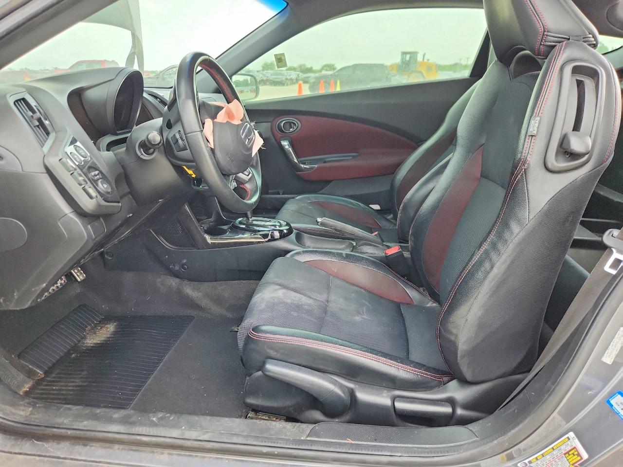 2015 Honda Cr-z Ex Gray vin: JHMZF1D63FS003240
