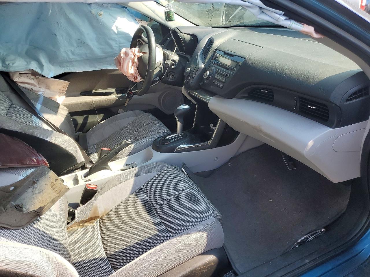 2011 Honda Cr-z Ex Blue vin: JHMZF1D64BS004102