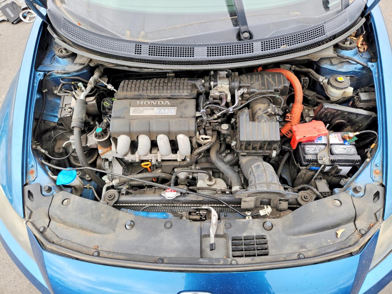 2011 Honda Cr-z Ex Blue vin: JHMZF1D64BS004102