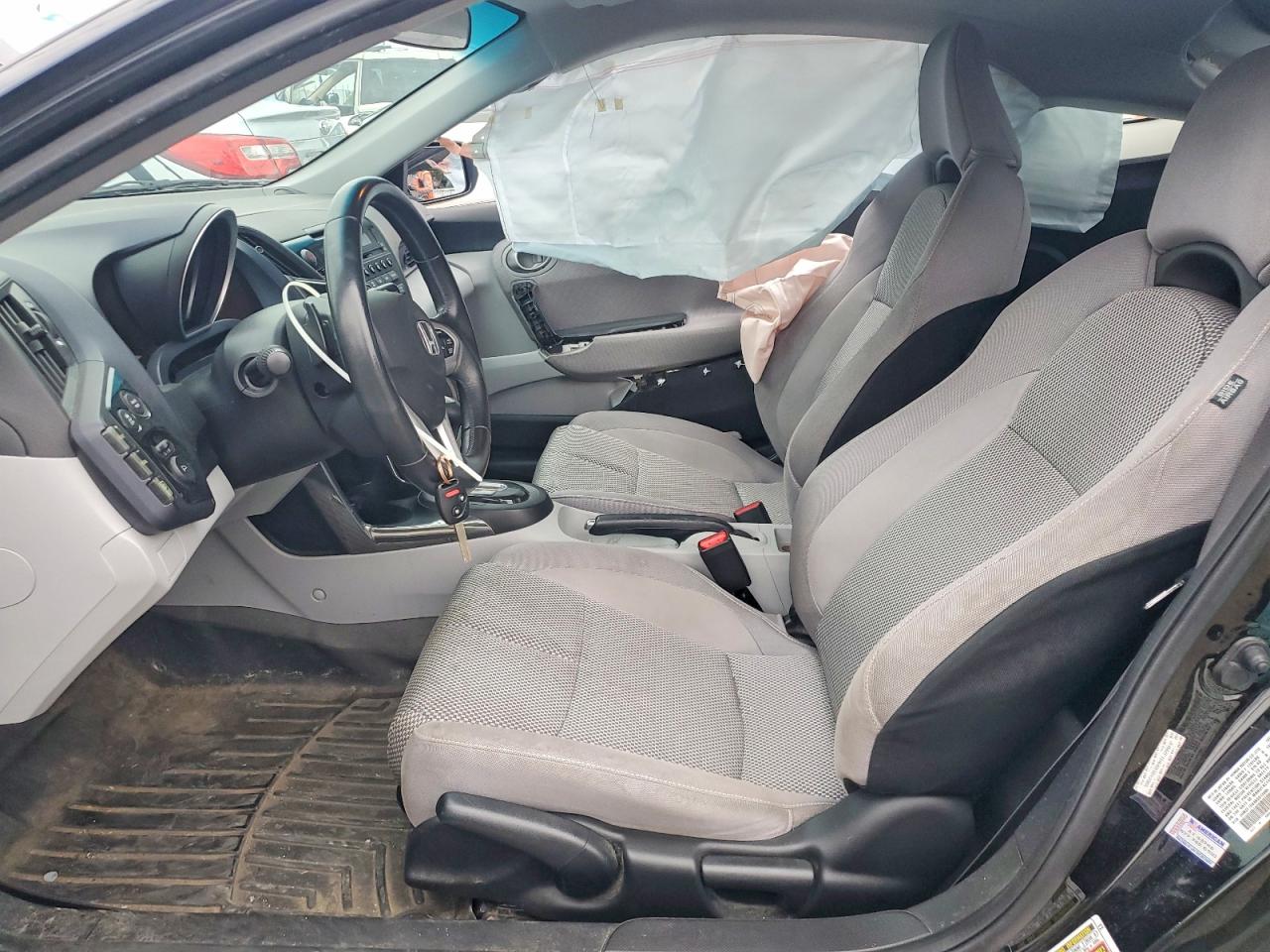 2011 Honda Cr-z Ex Черный vin: JHMZF1D64BS012085