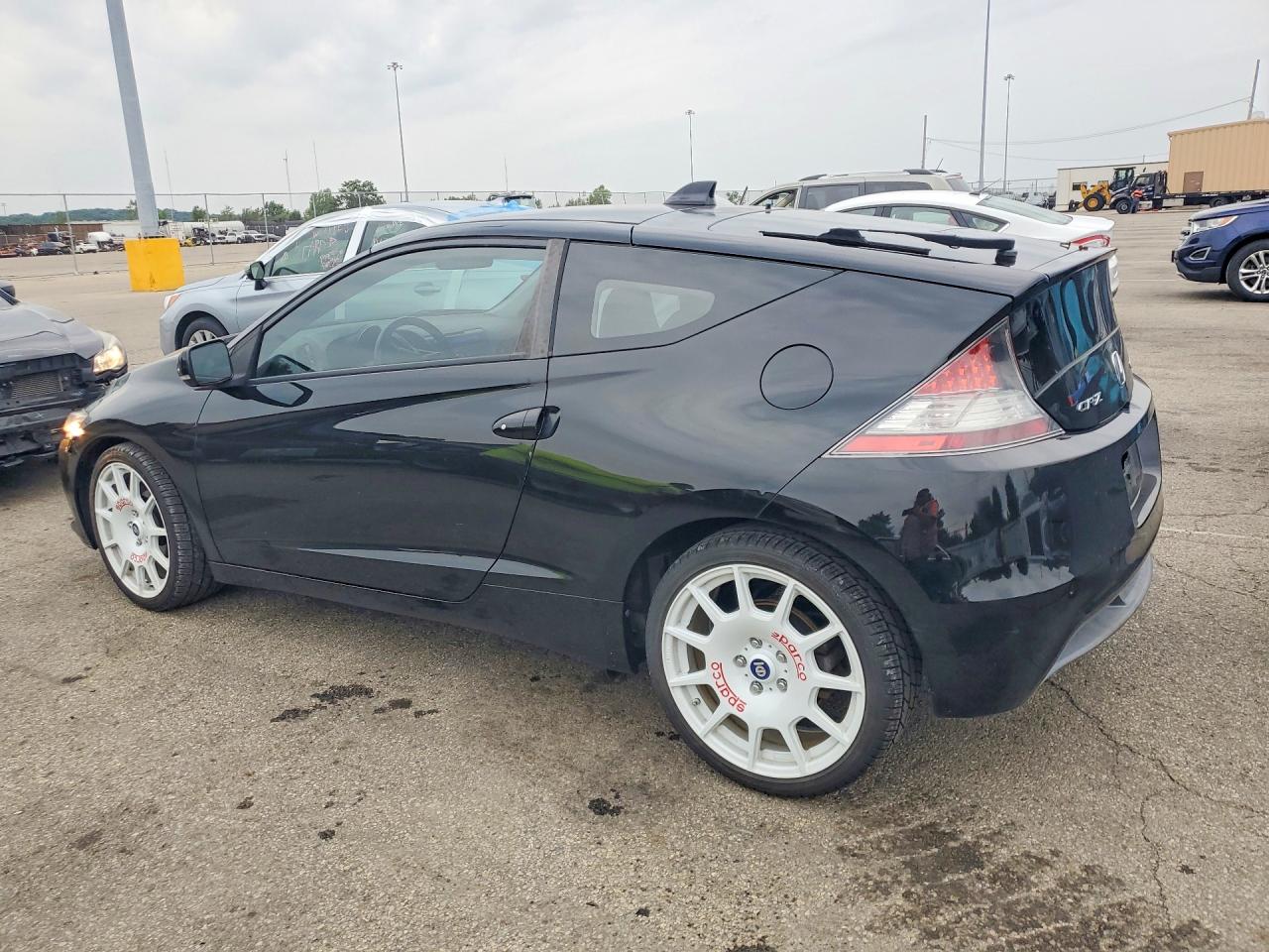 2011 Honda Cr-z Ex Черный vin: JHMZF1D64BS012085