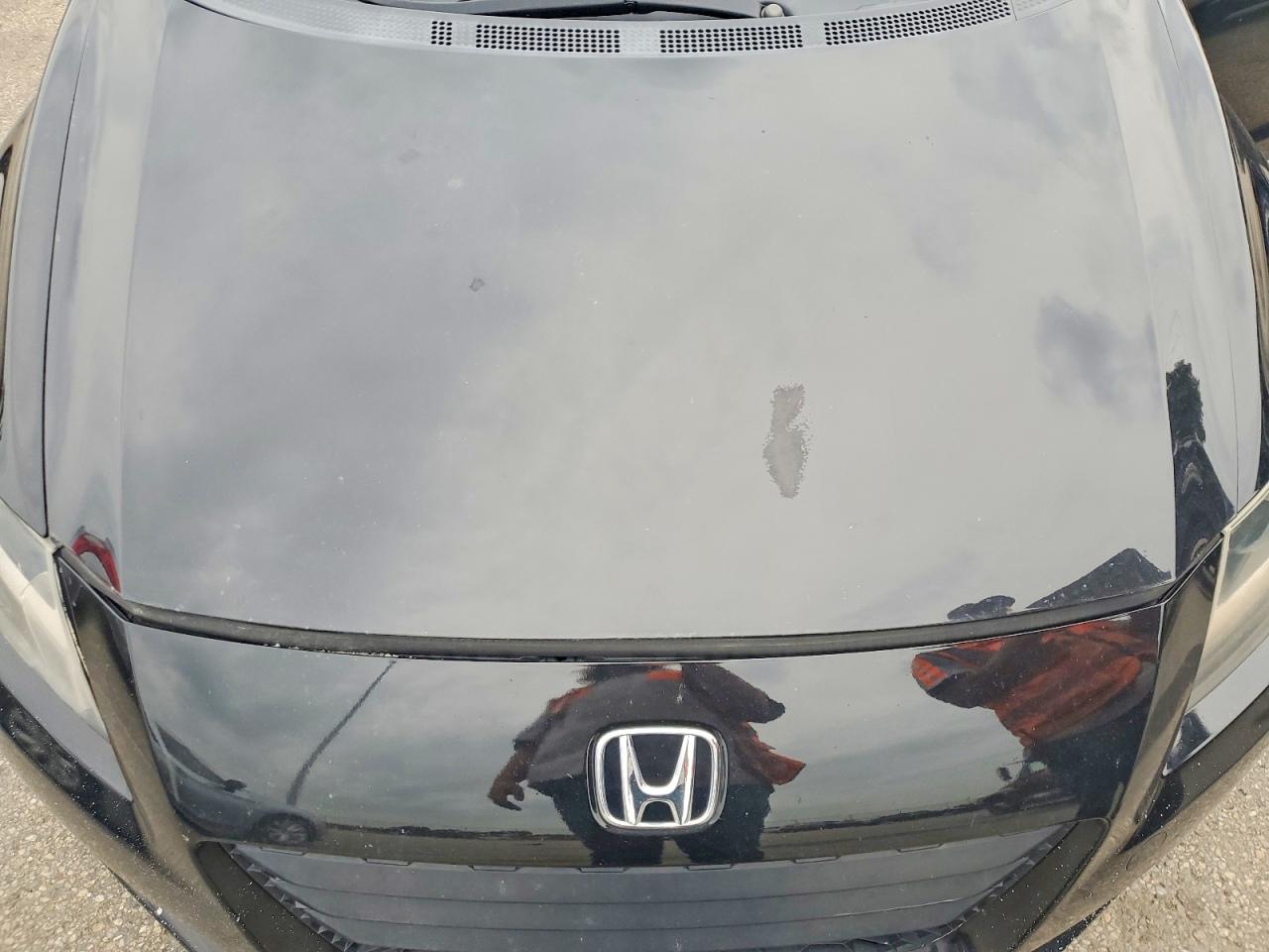 2011 Honda Cr-z Ex Черный vin: JHMZF1D64BS012085