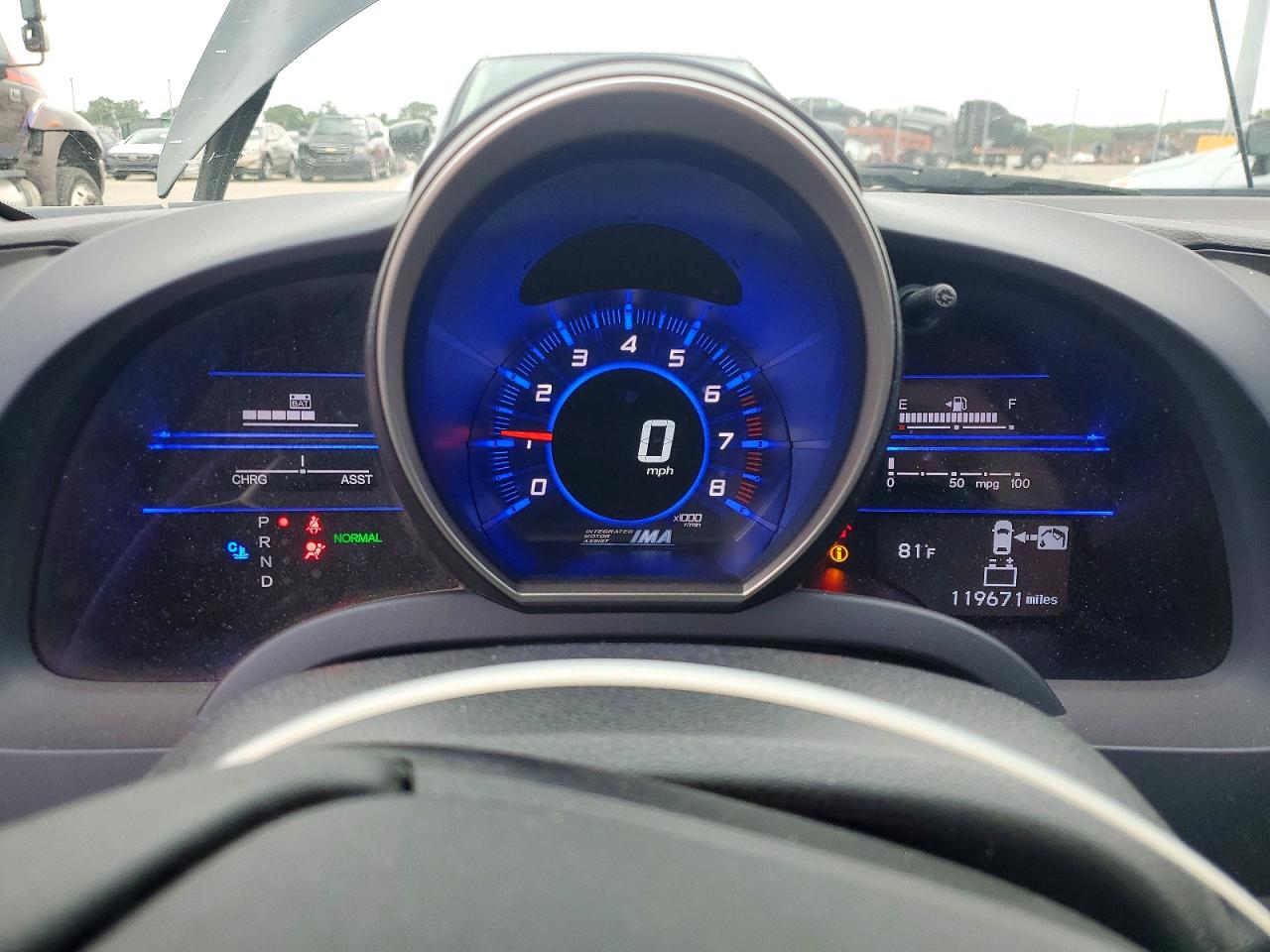 2011 Honda Cr-z Ex Черный vin: JHMZF1D64BS012085