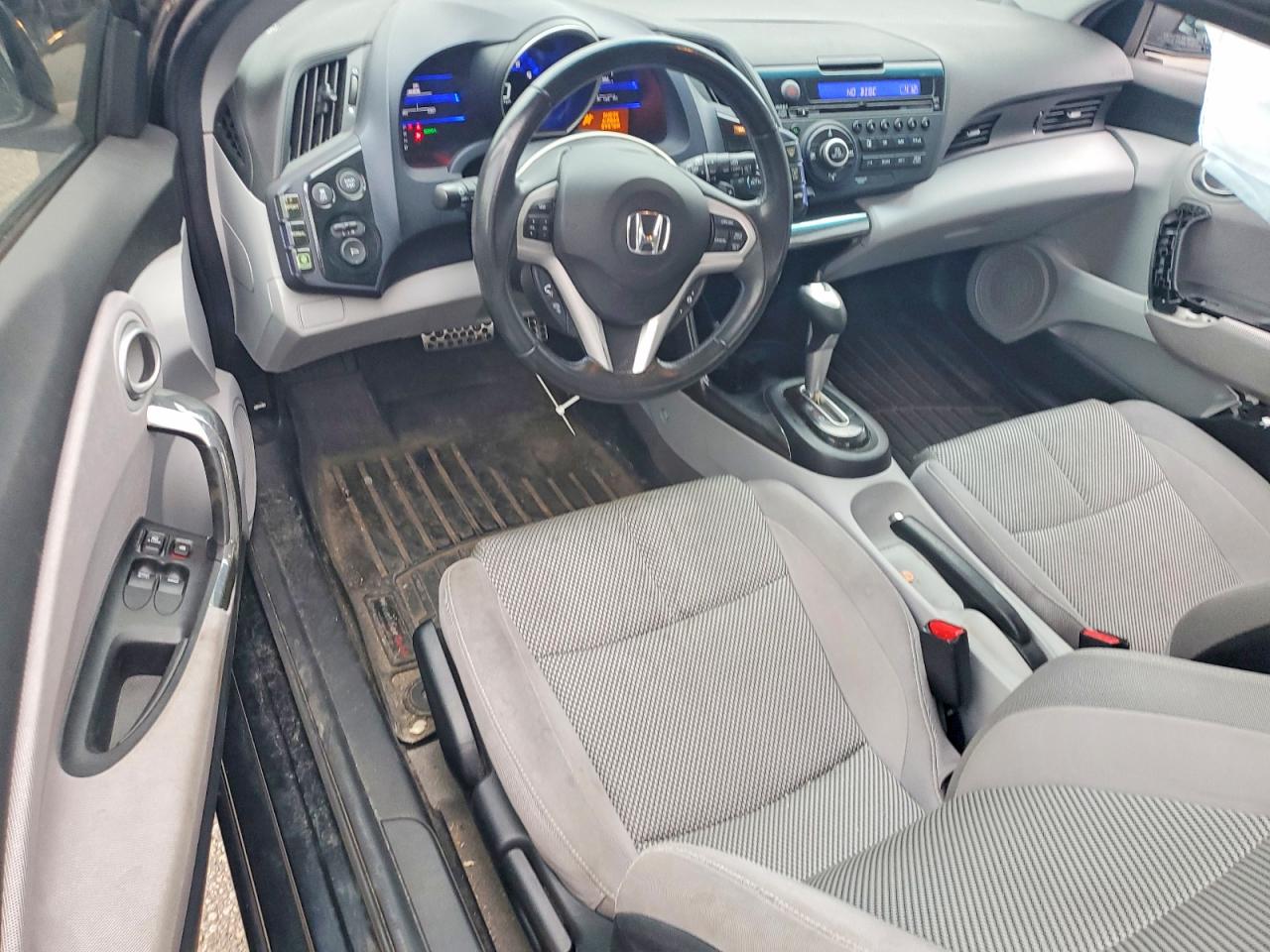 2011 Honda Cr-z Ex Черный vin: JHMZF1D64BS012085