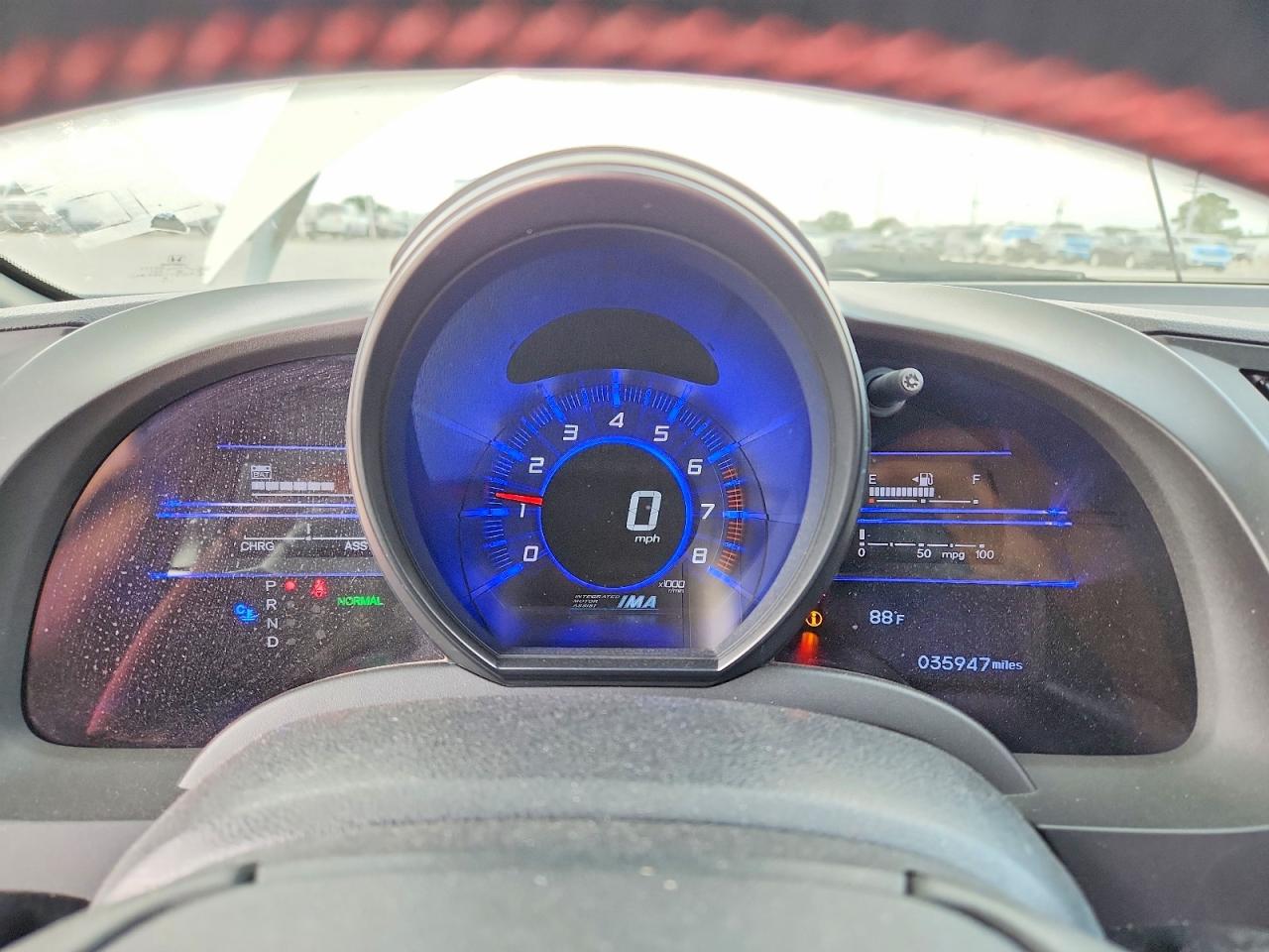 2013 Honda Cr-z Ex White vin: JHMZF1D64DS003101