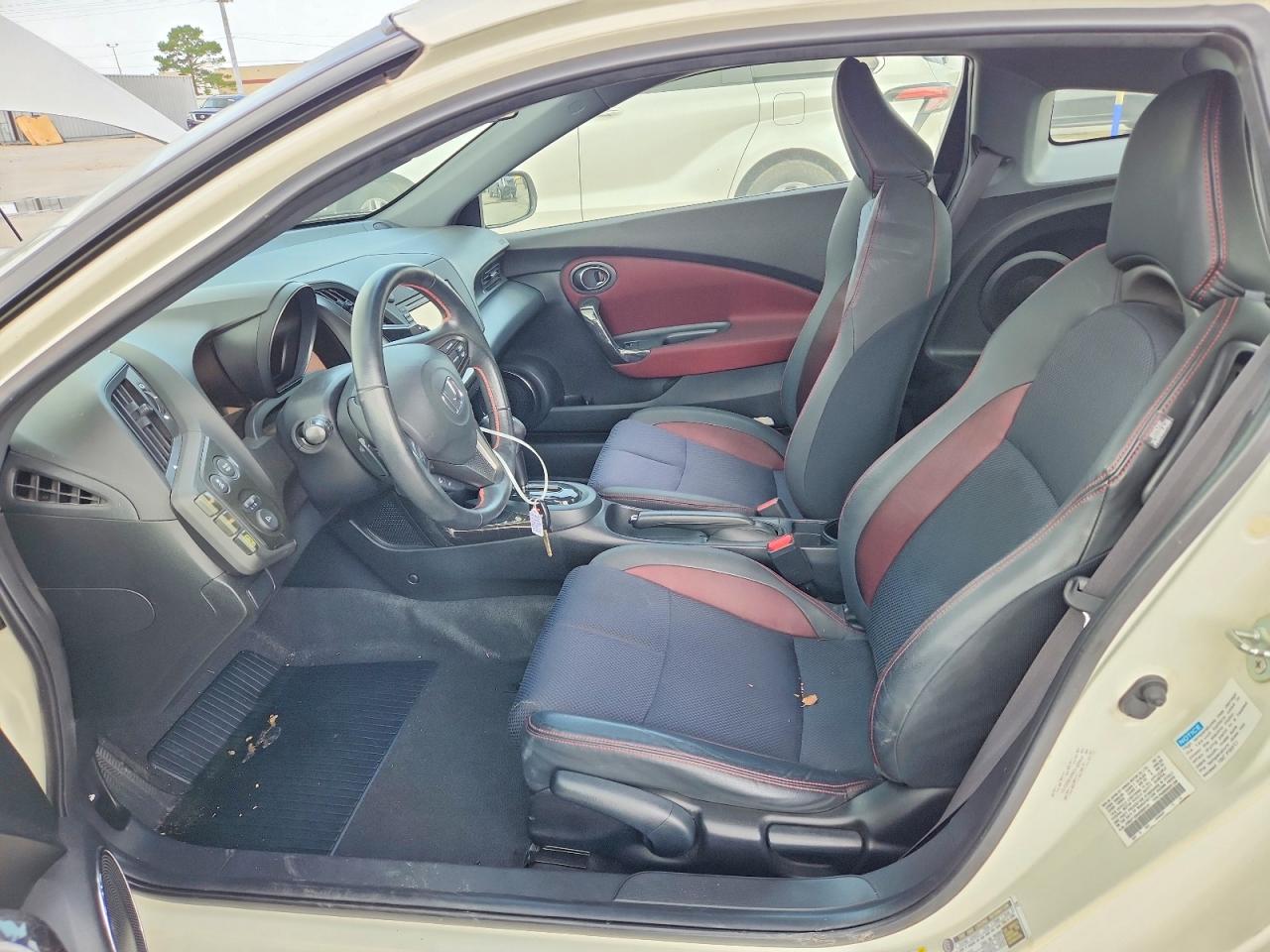 2013 Honda Cr-z Ex White vin: JHMZF1D64DS003101