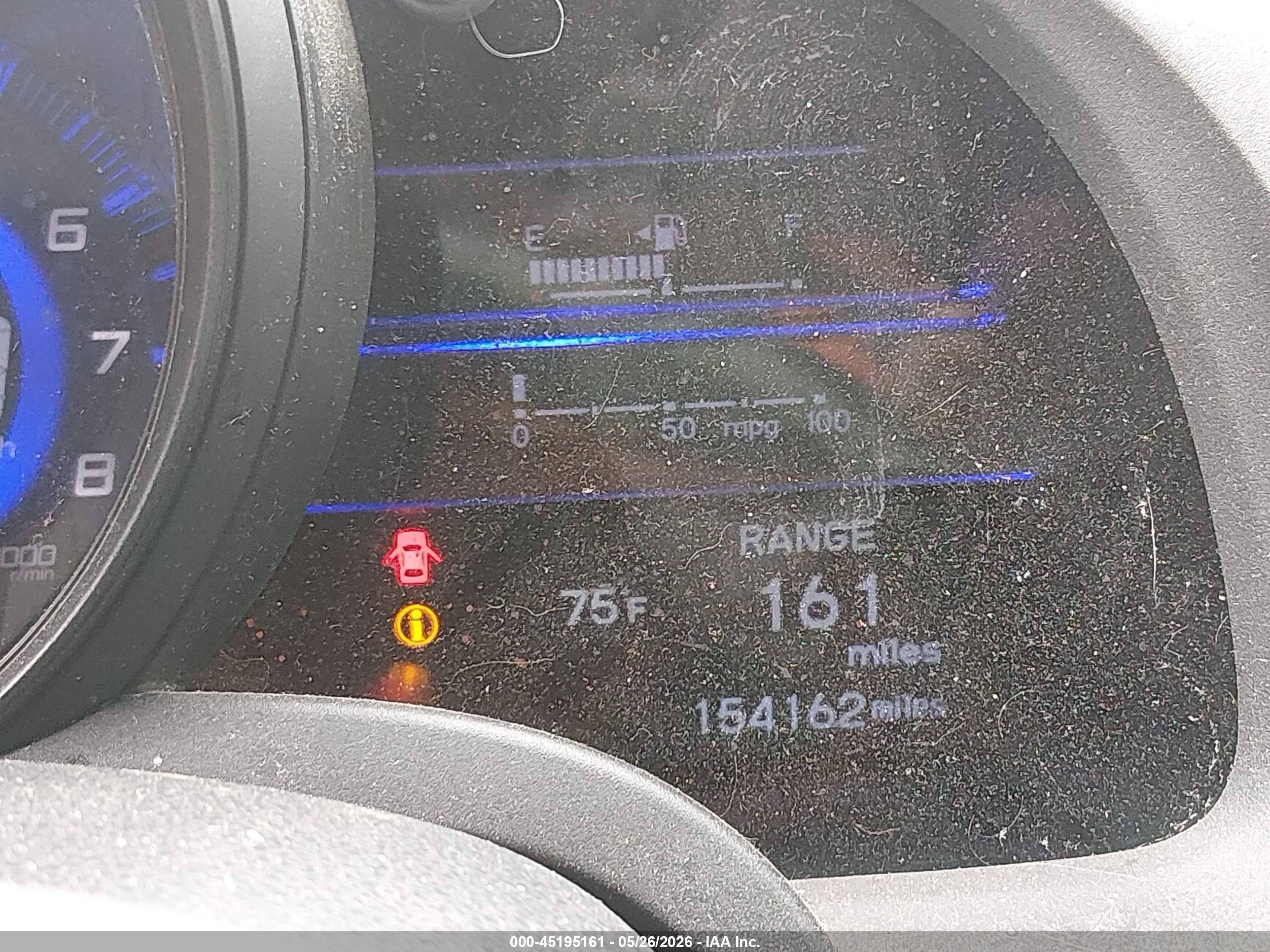 2014 Honda Cr-z Ex Red vin: JHMZF1D64ES003228