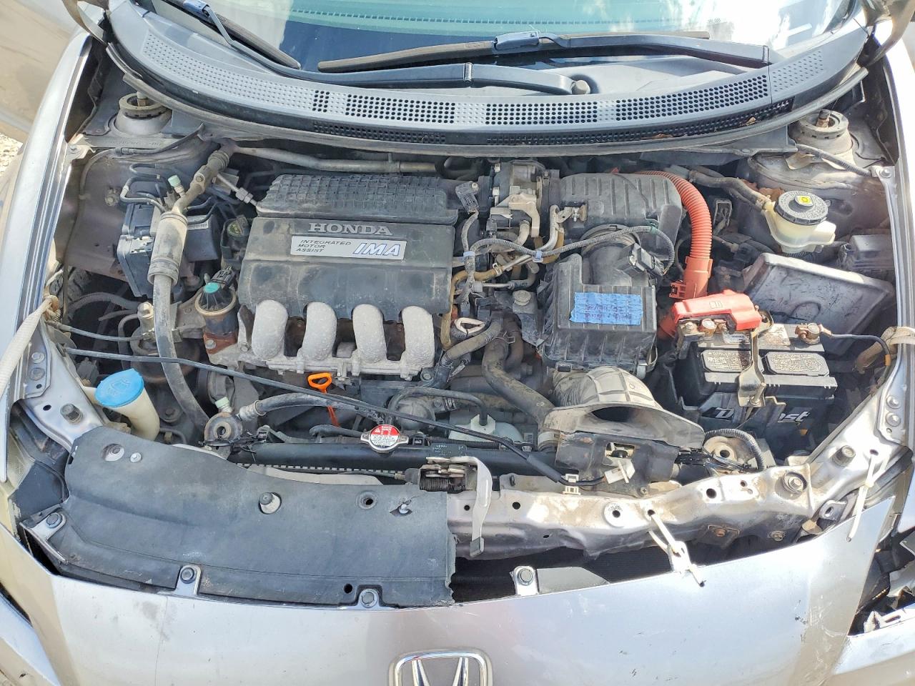 2011 Honda Cr-z Ex Silver vin: JHMZF1D65BS001712