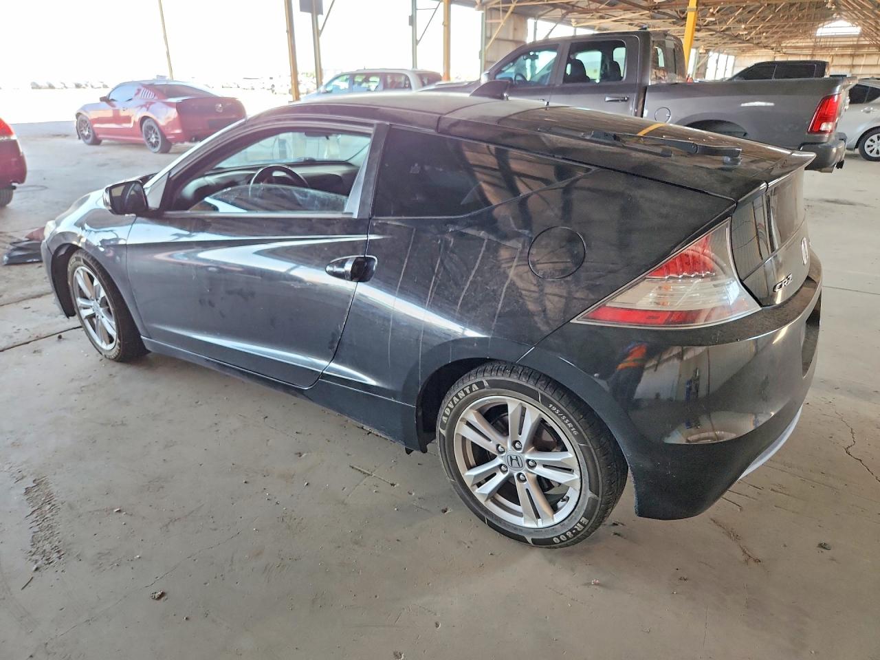 2011 Honda Cr-z Ex Black vin: JHMZF1D65BS005842
