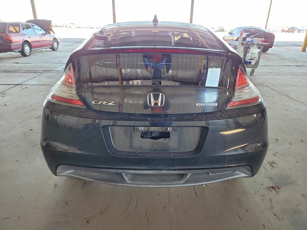 2011 Honda Cr-z Ex Black vin: JHMZF1D65BS005842