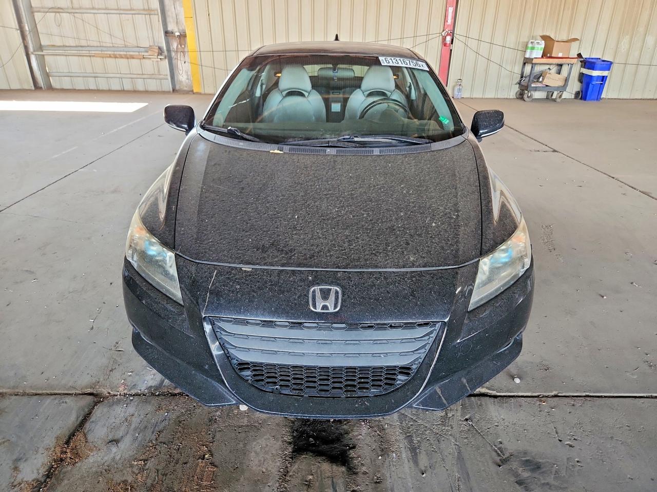 2011 Honda Cr-z Ex Black vin: JHMZF1D65BS005842