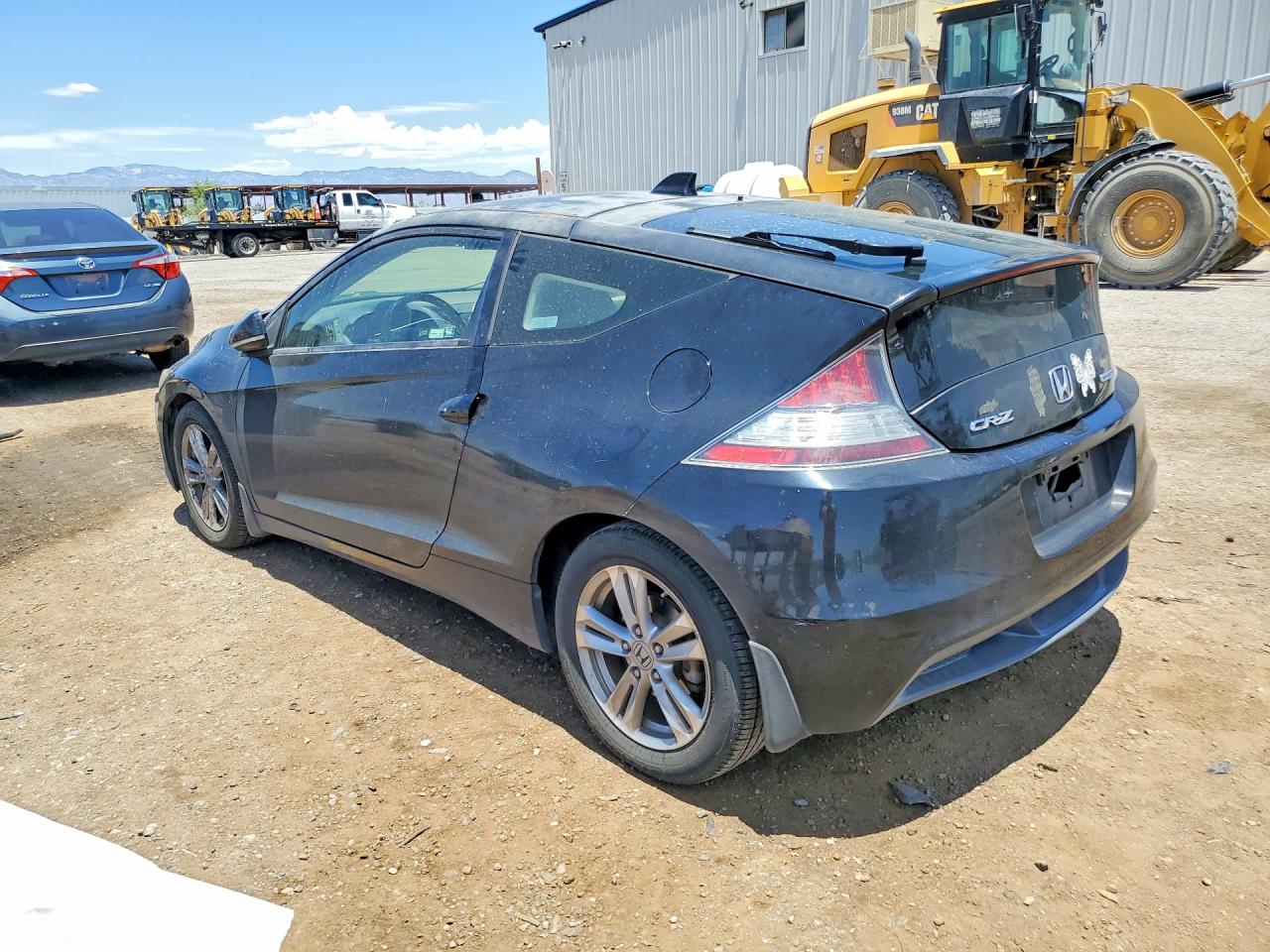 2011 Honda Cr-z Ex Black vin: JHMZF1D65BS007462