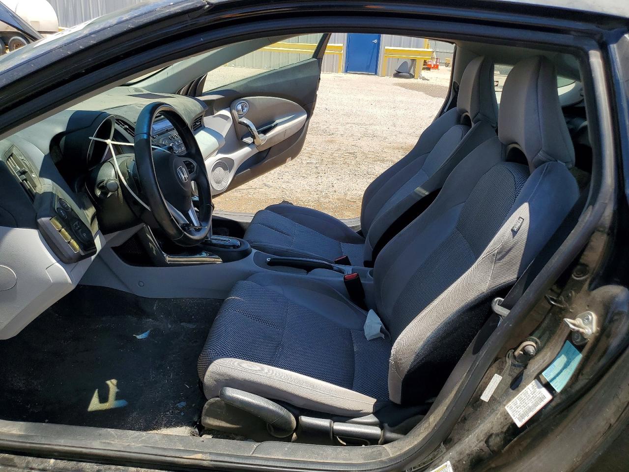2011 Honda Cr-z Ex Black vin: JHMZF1D65BS007462