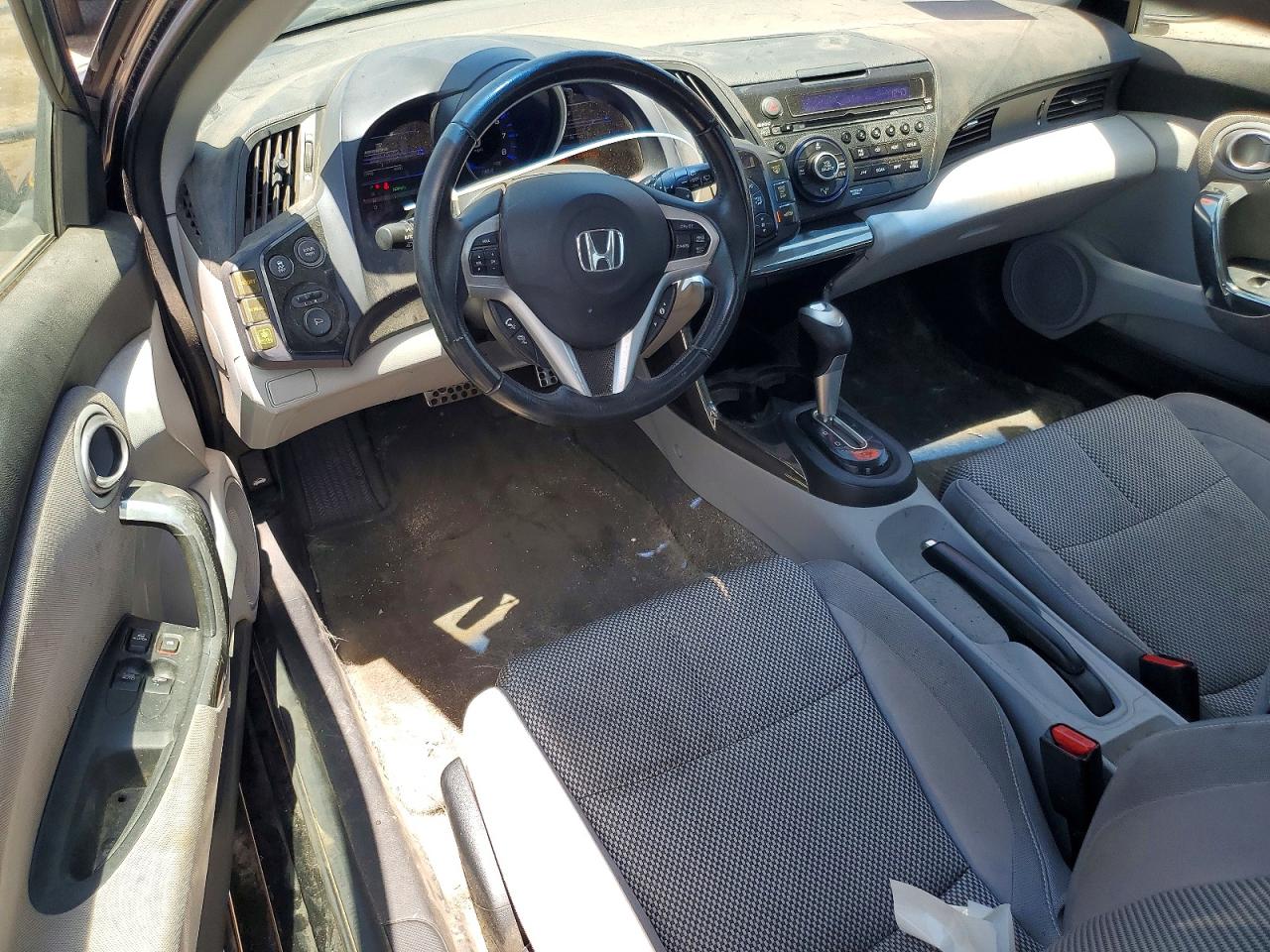 2011 Honda Cr-z Ex Black vin: JHMZF1D65BS007462