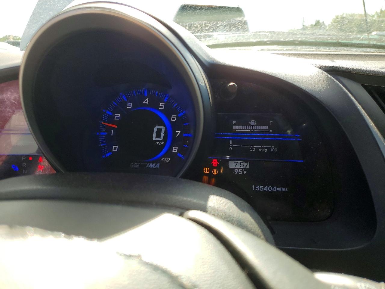 2011 Honda Cr-z Ex White vin: JHMZF1D65BS010863