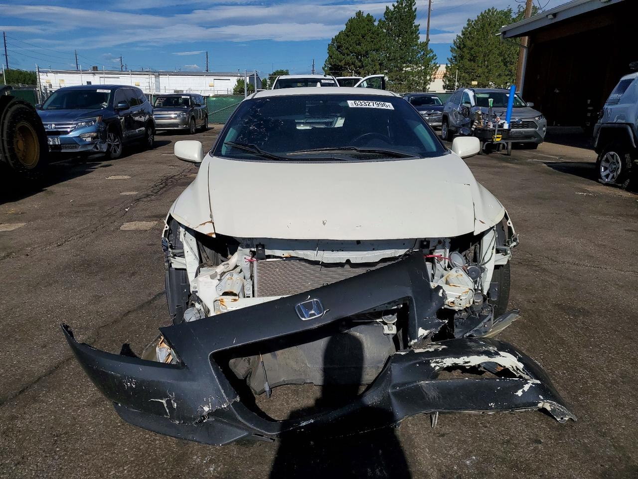2011 Honda Cr-z Ex White vin: JHMZF1D65BS010863