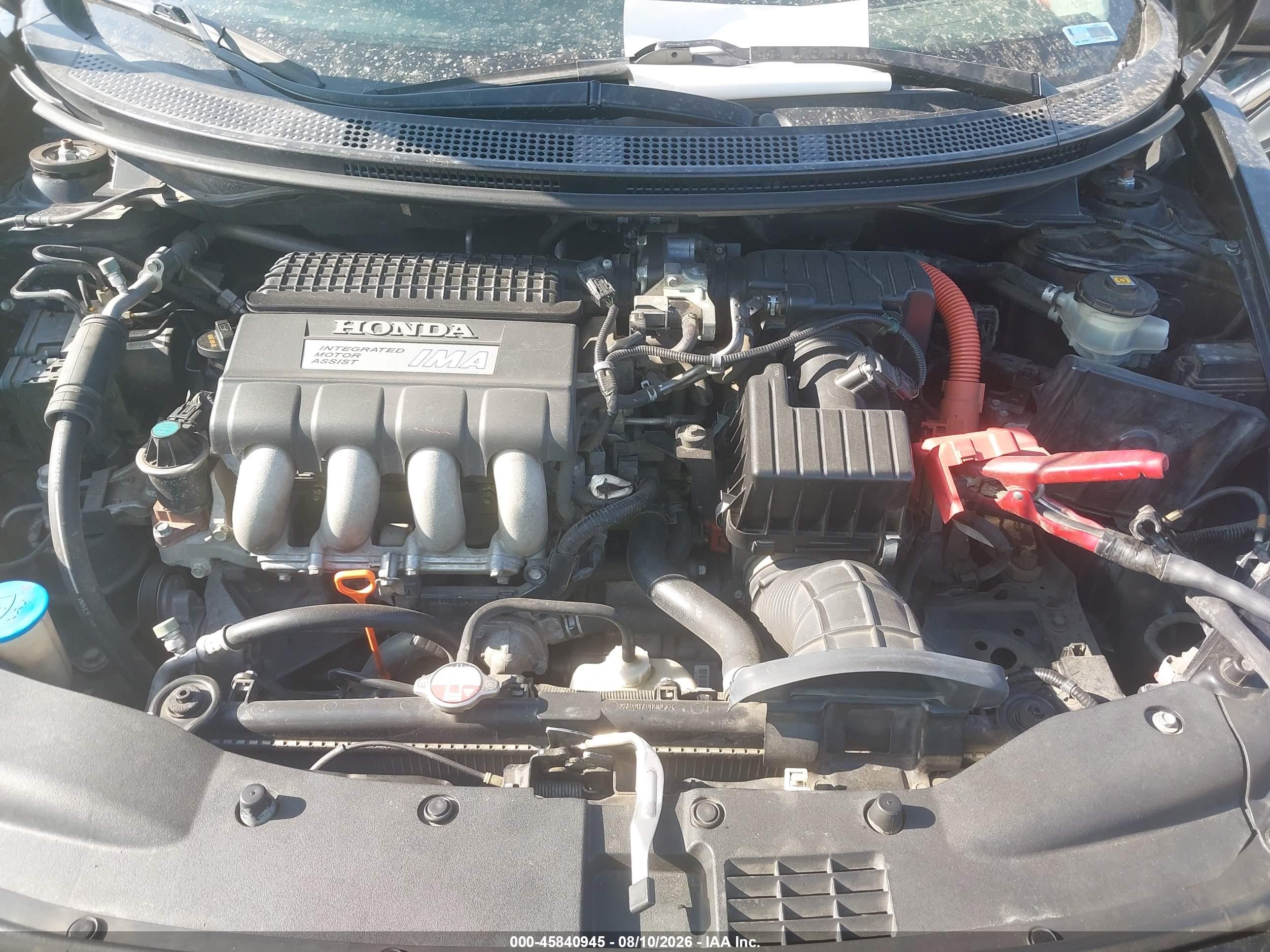 2011 Honda Cr-z Ex Black vin: JHMZF1D65BS011270