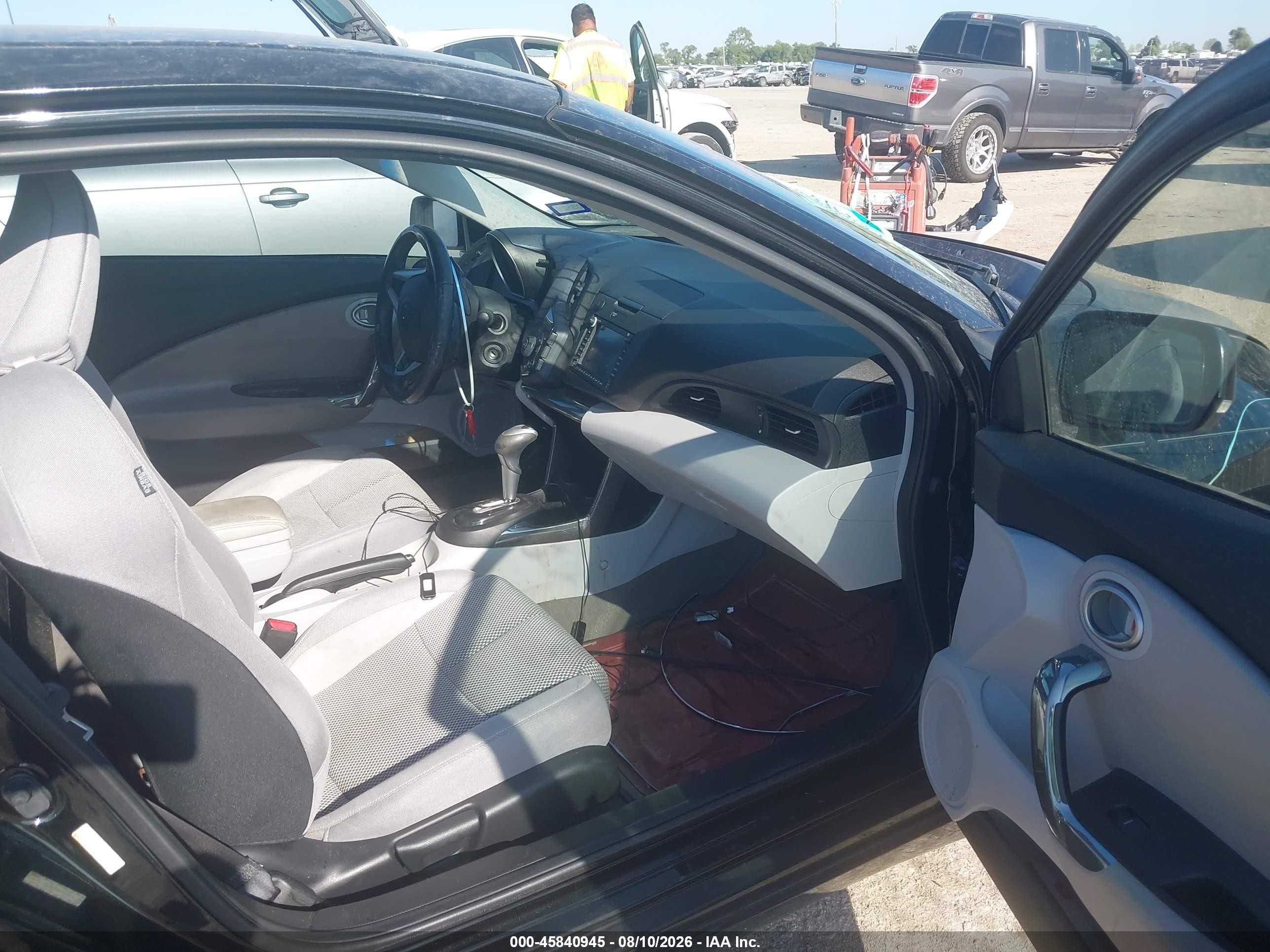 2011 Honda Cr-z Ex Black vin: JHMZF1D65BS011270