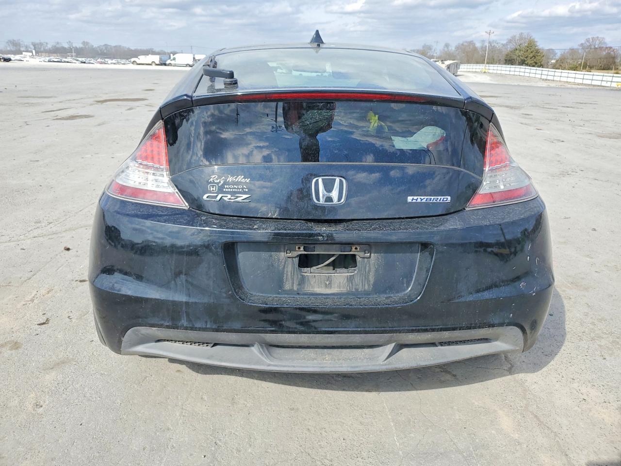 2011 Honda Cr-z Ex Black vin: JHMZF1D65BS012953