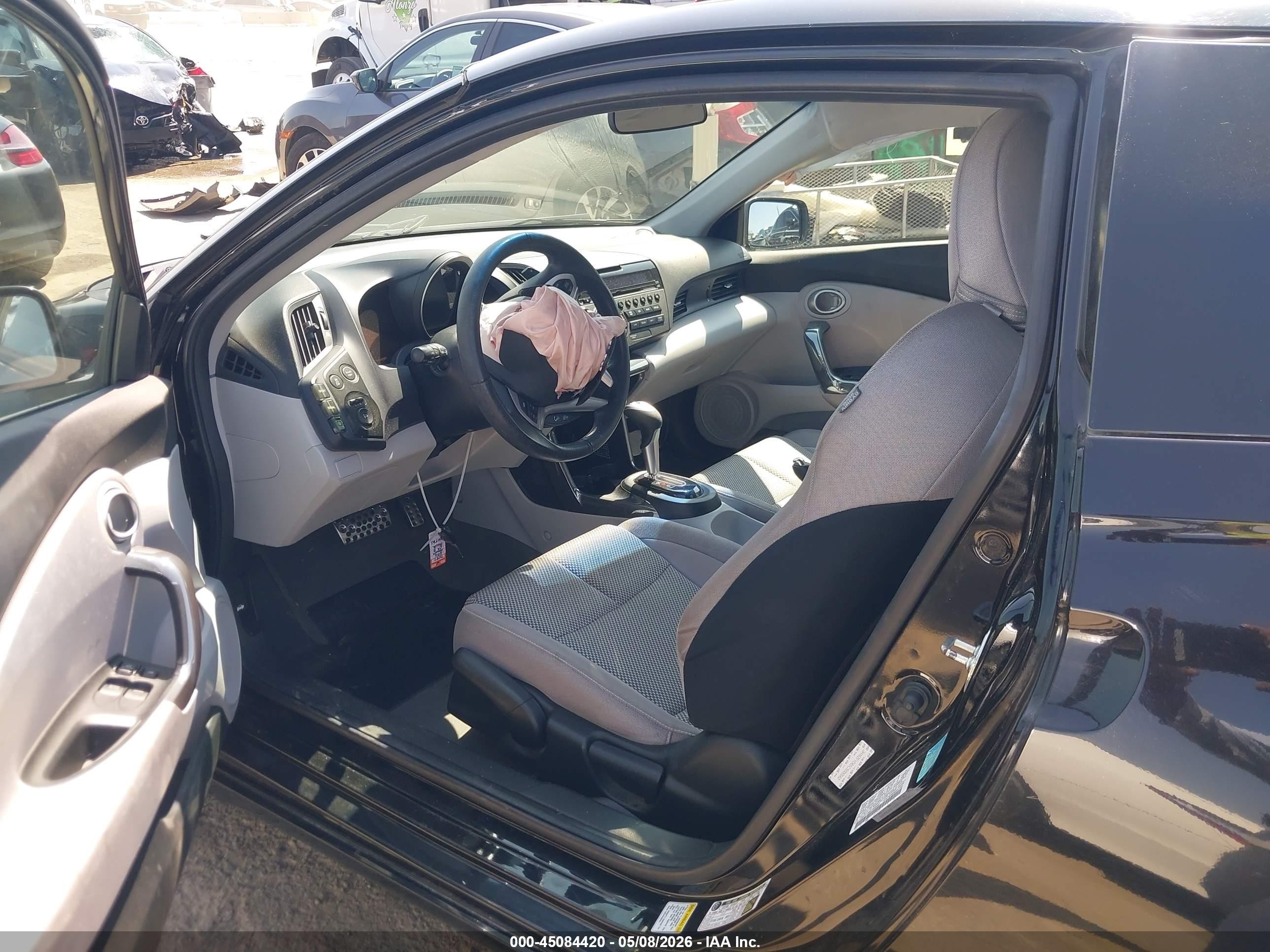 2012 Honda Cr-z Ex Black vin: JHMZF1D65CS000562