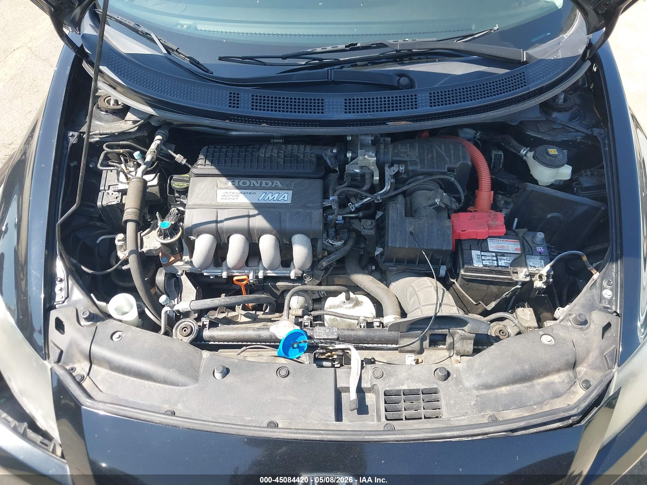 2012 Honda Cr-z Ex Black vin: JHMZF1D65CS000562