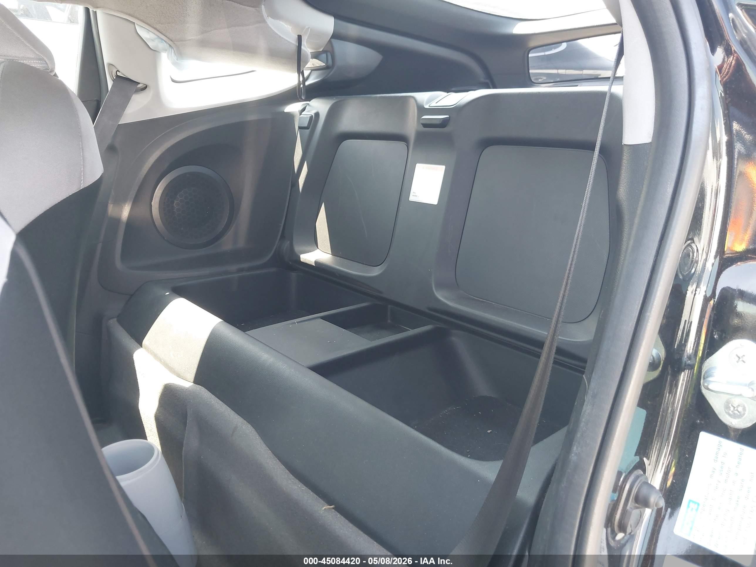2012 Honda Cr-z Ex Black vin: JHMZF1D65CS000562