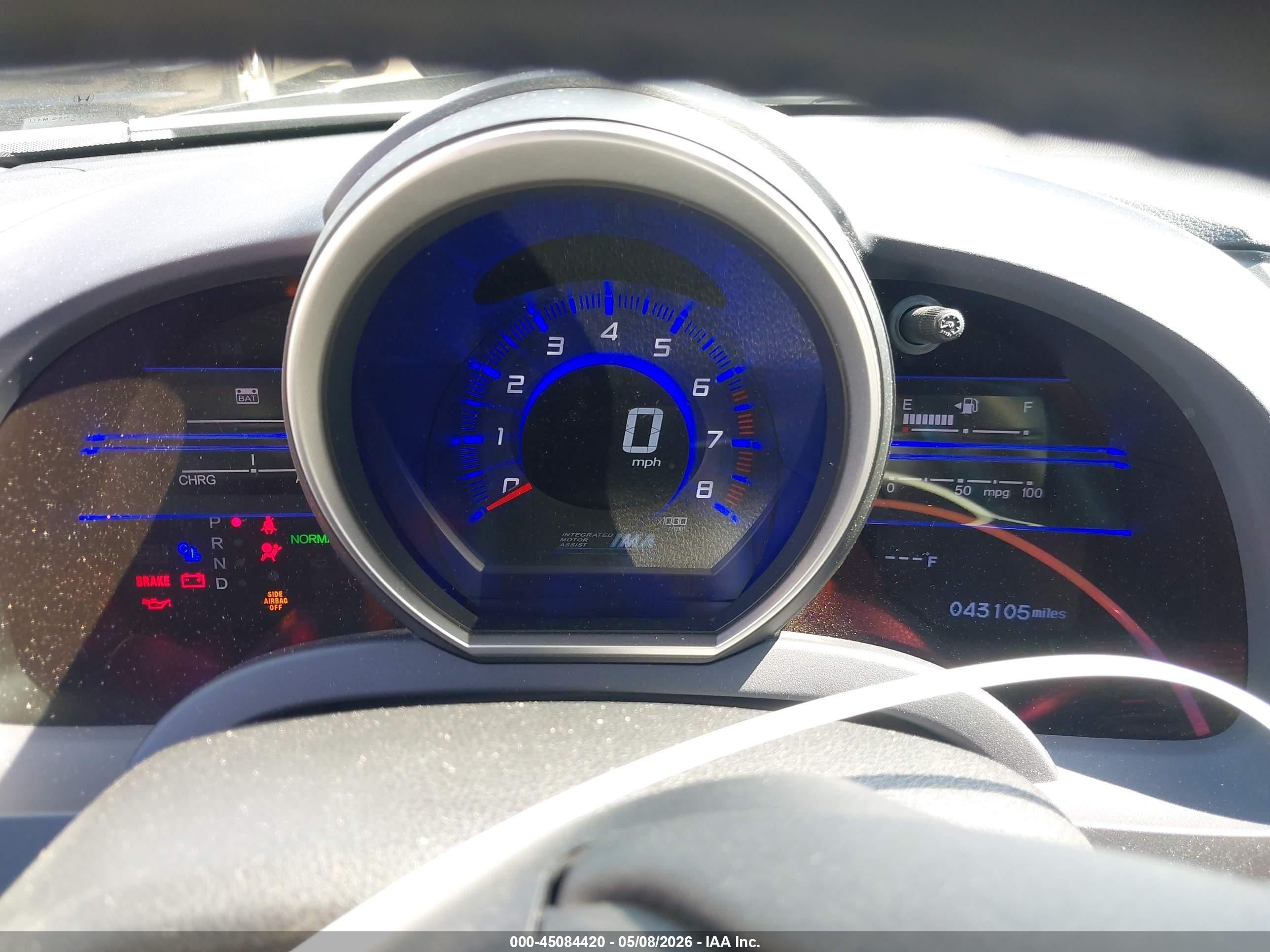 2012 Honda Cr-z Ex Black vin: JHMZF1D65CS000562