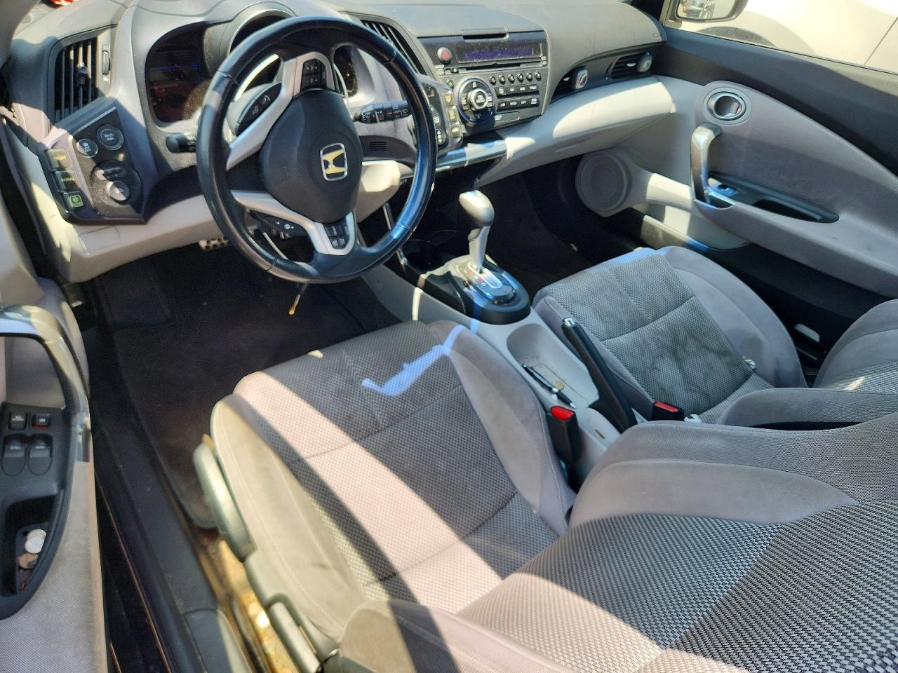 2012 Honda Cr-z Ex Black vin: JHMZF1D65CS003638