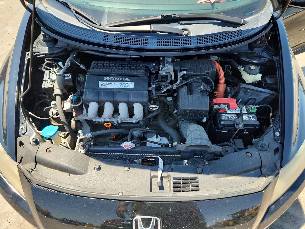 2012 Honda Cr-z Ex Black vin: JHMZF1D65CS003638