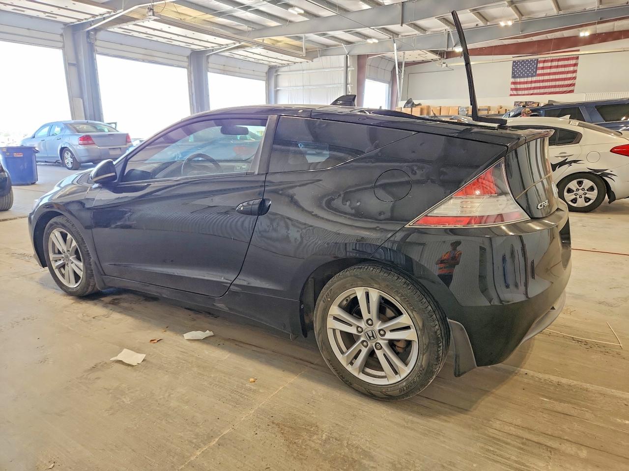 2012 Honda Cr-z Ex Black vin: JHMZF1D65CS004496