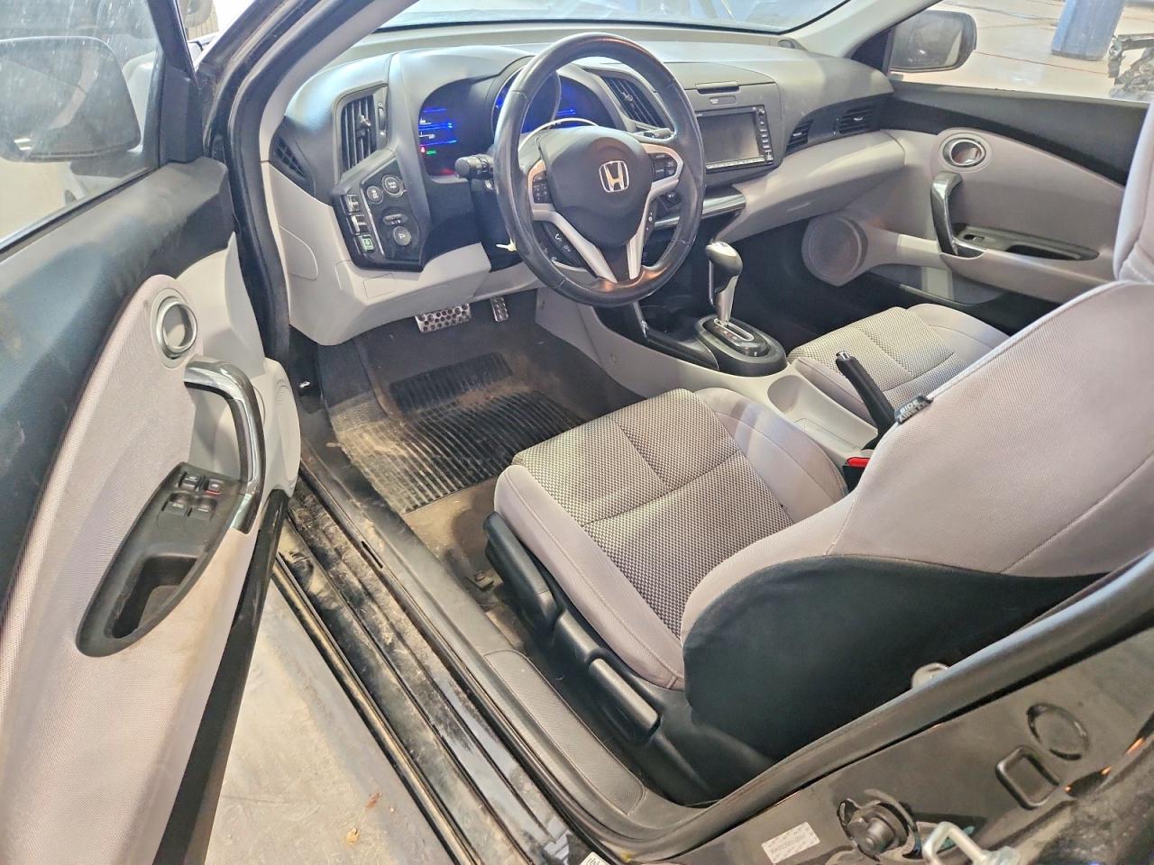 2012 Honda Cr-z Ex Black vin: JHMZF1D65CS004496