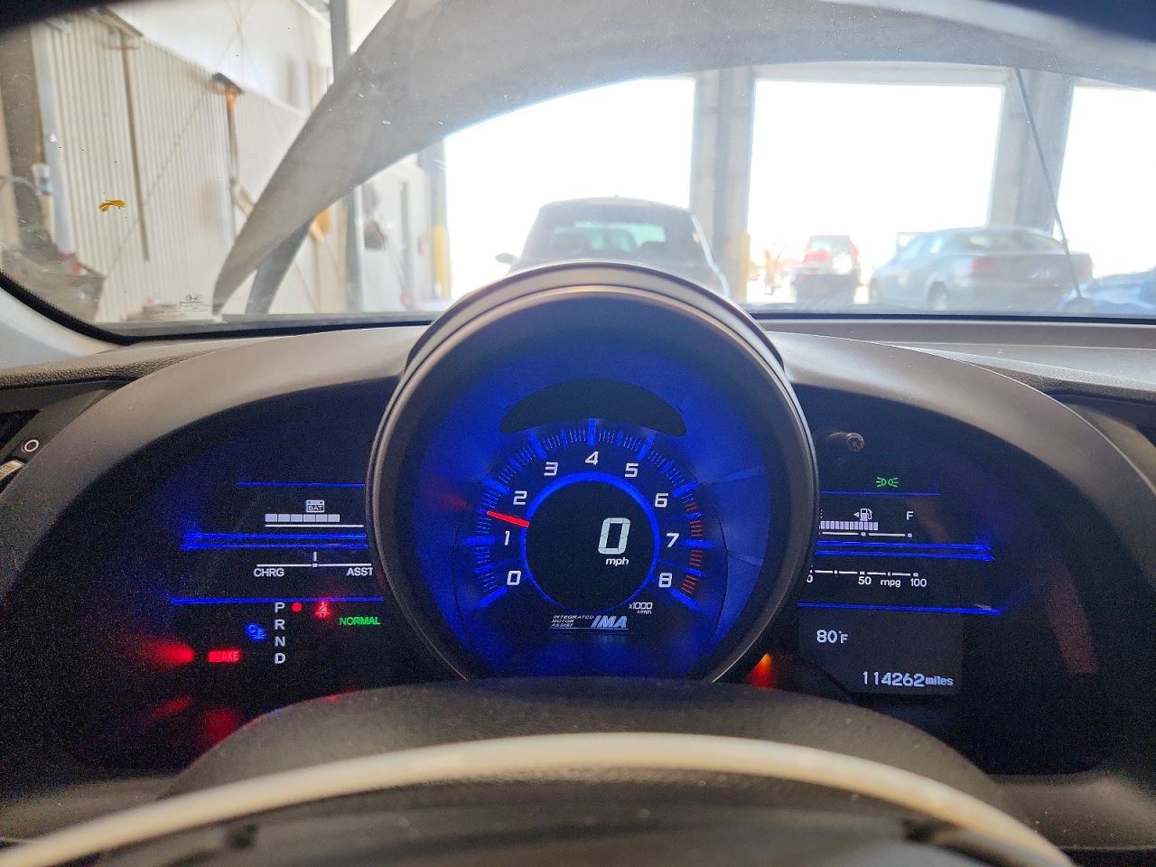 2012 Honda Cr-z Ex Black vin: JHMZF1D65CS004496