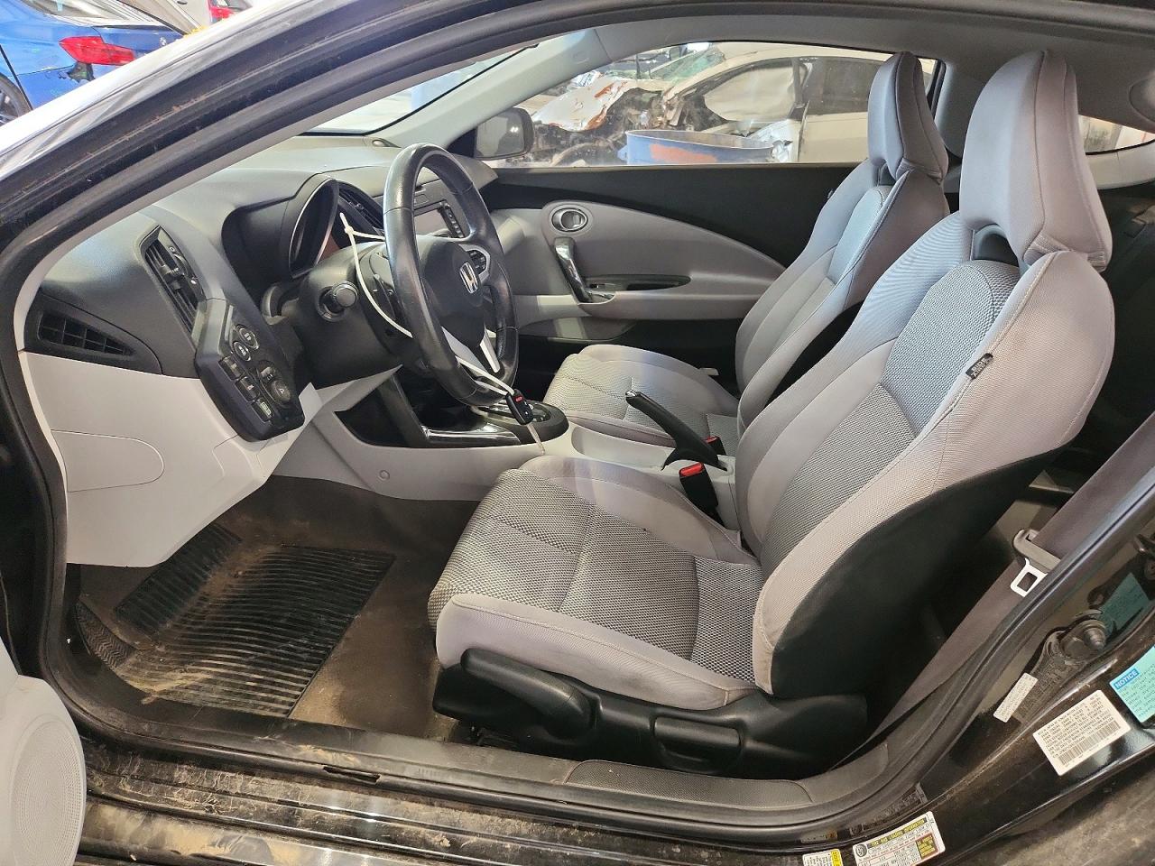 2012 Honda Cr-z Ex Black vin: JHMZF1D65CS004496