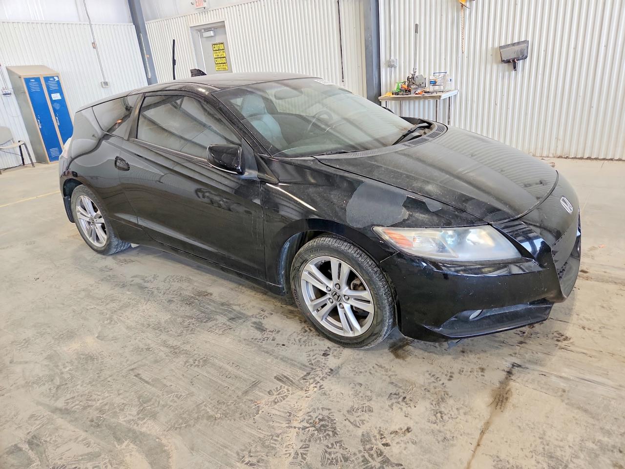 2012 Honda Cr-z Ex Black vin: JHMZF1D65CS004496