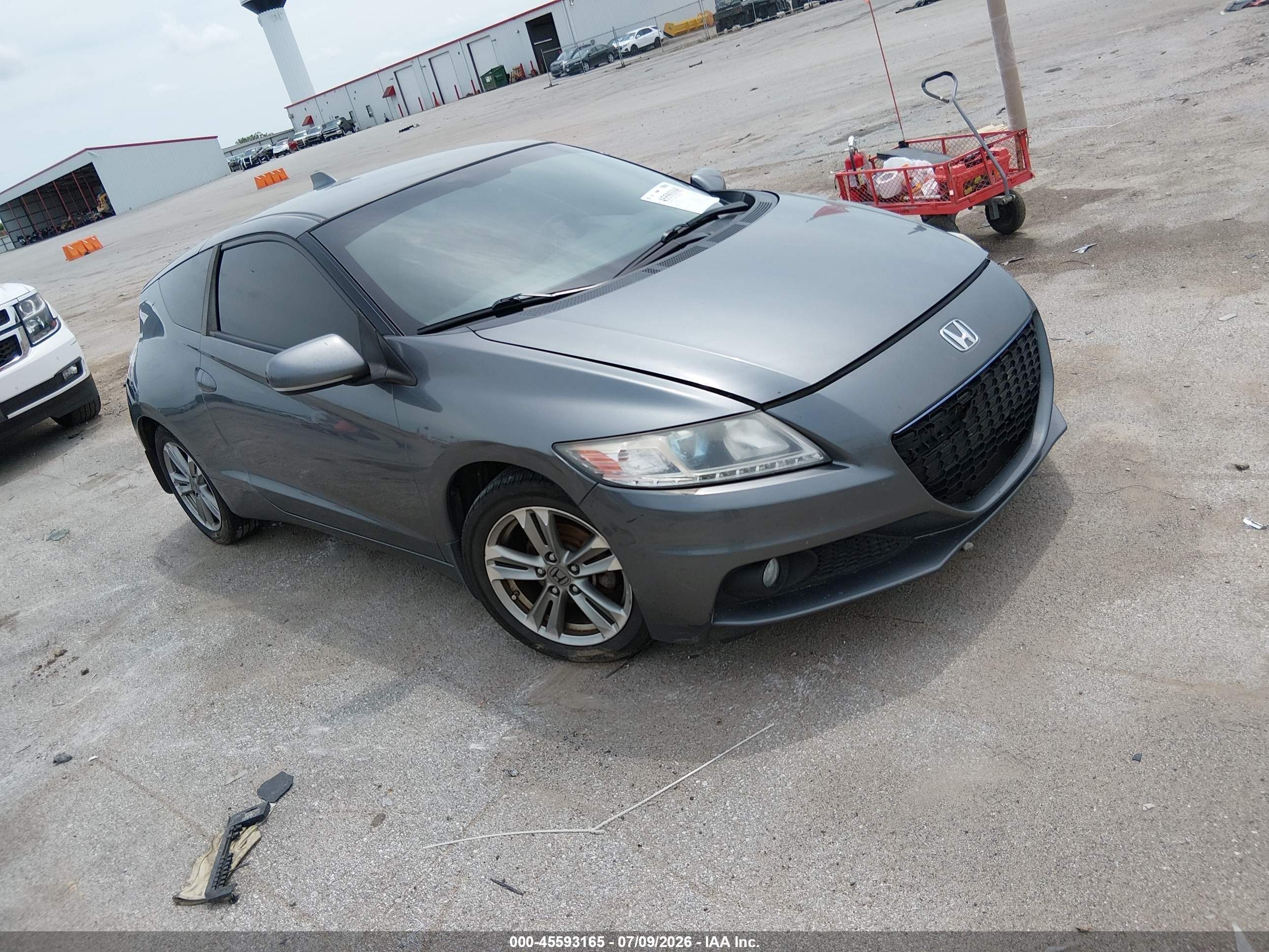 2013 Honda Cr-z Ex Gold vin: JHMZF1D65DS000918