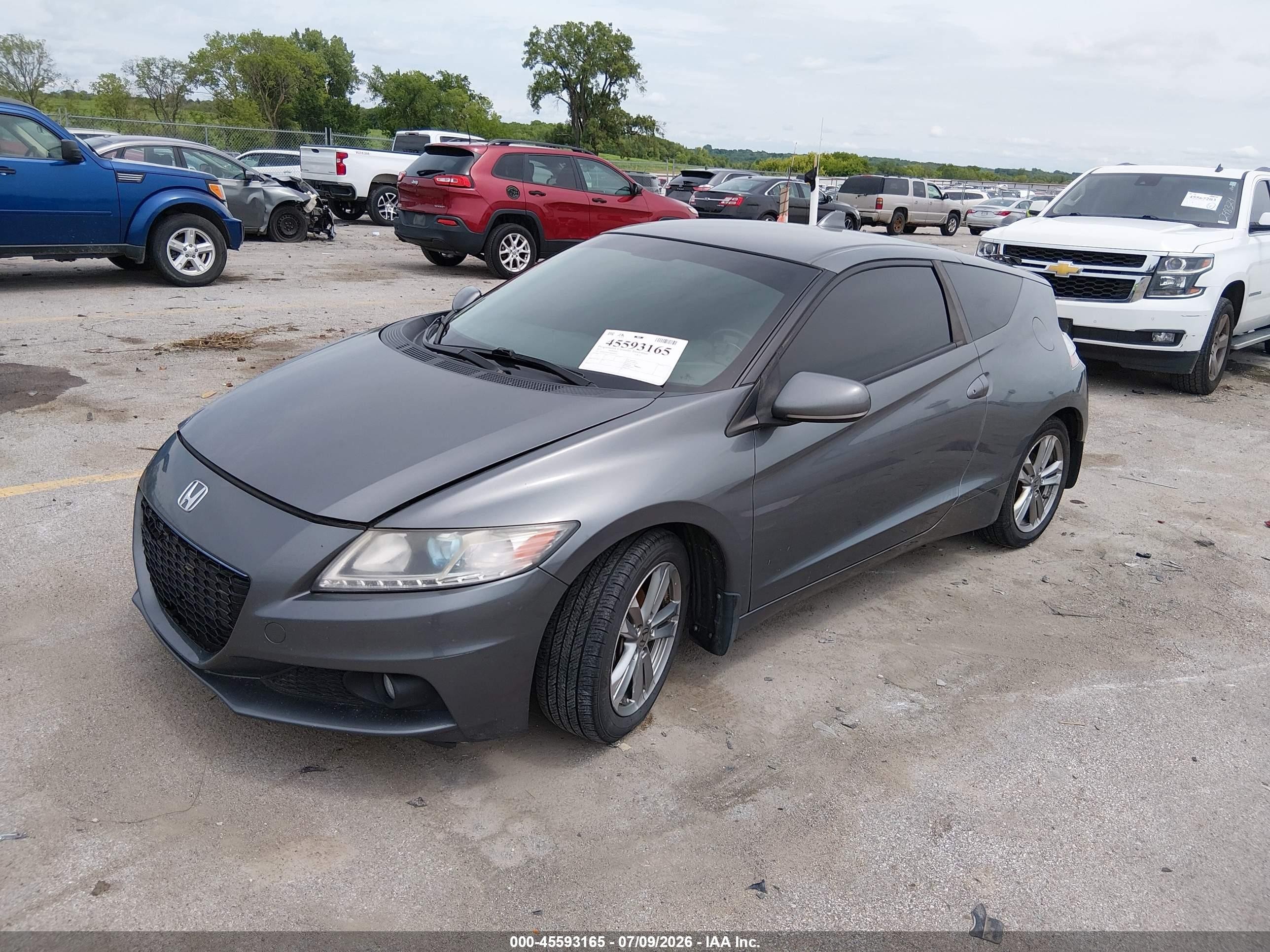 2013 Honda Cr-z Ex Gold vin: JHMZF1D65DS000918