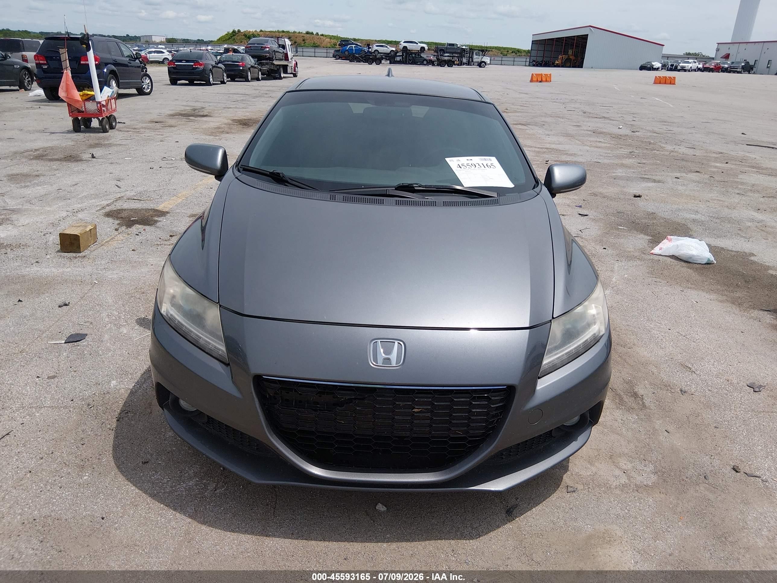2013 Honda Cr-z Ex Gold vin: JHMZF1D65DS000918
