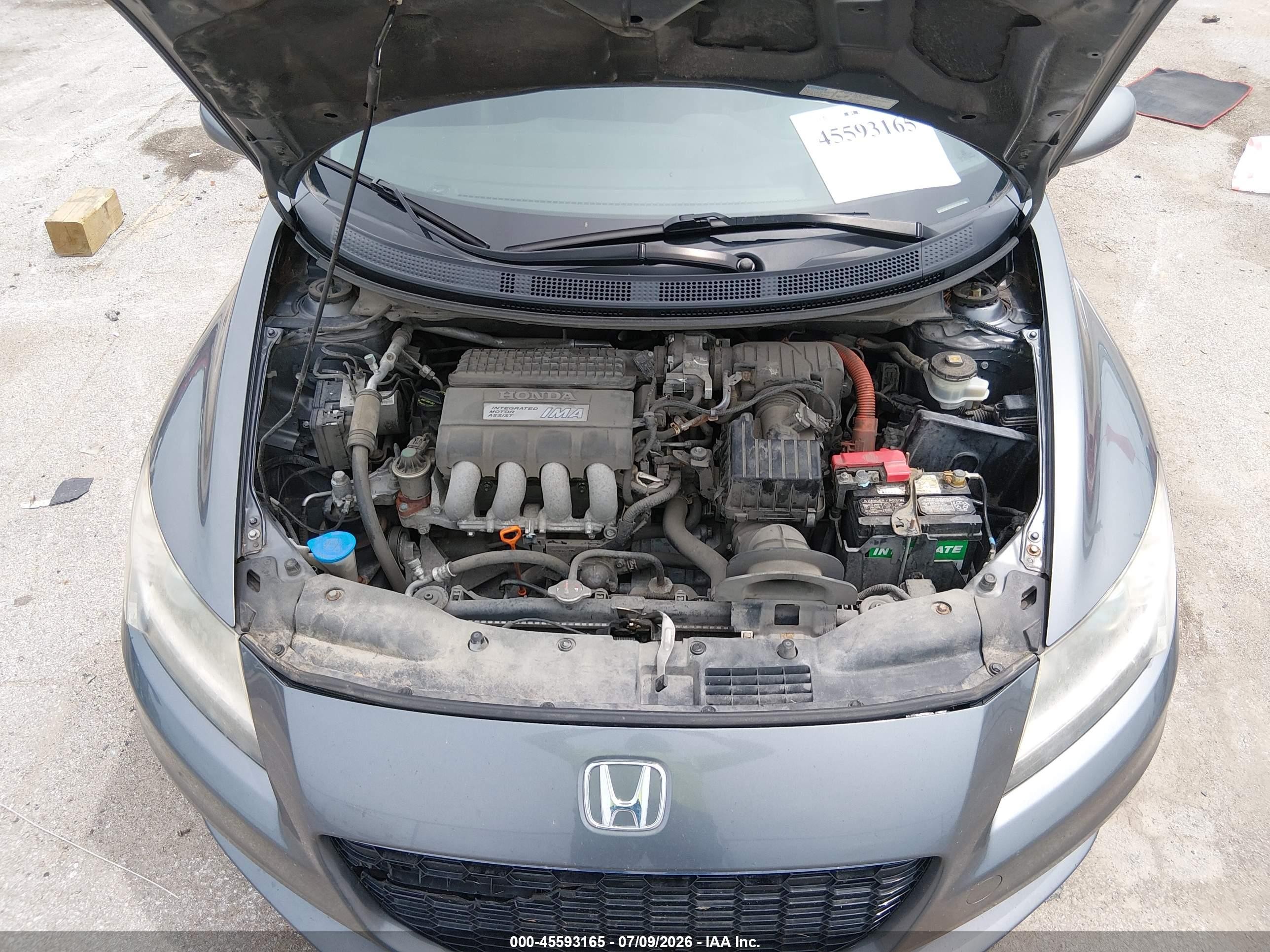 2013 Honda Cr-z Ex Gold vin: JHMZF1D65DS000918