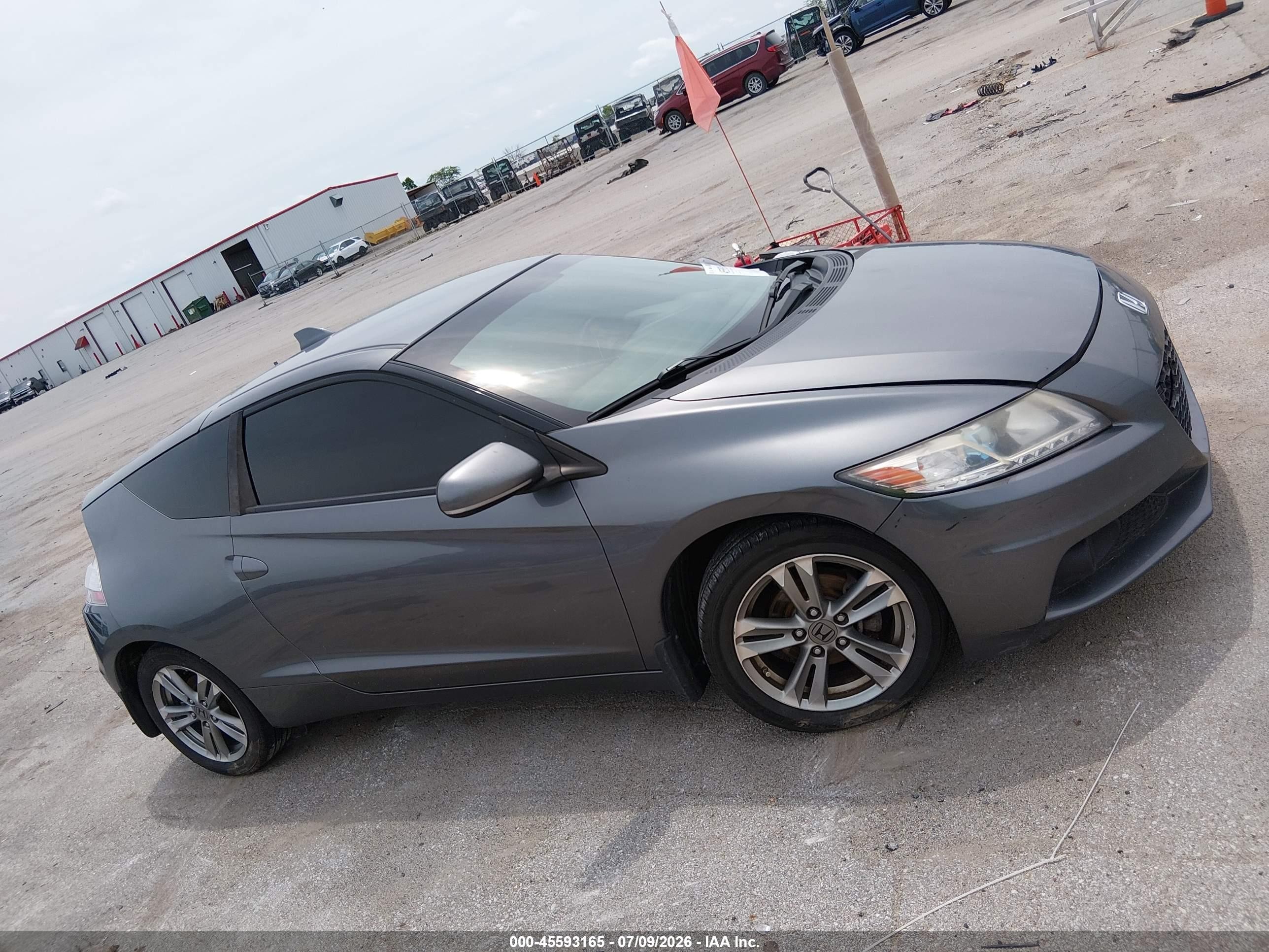 2013 Honda Cr-z Ex Gold vin: JHMZF1D65DS000918