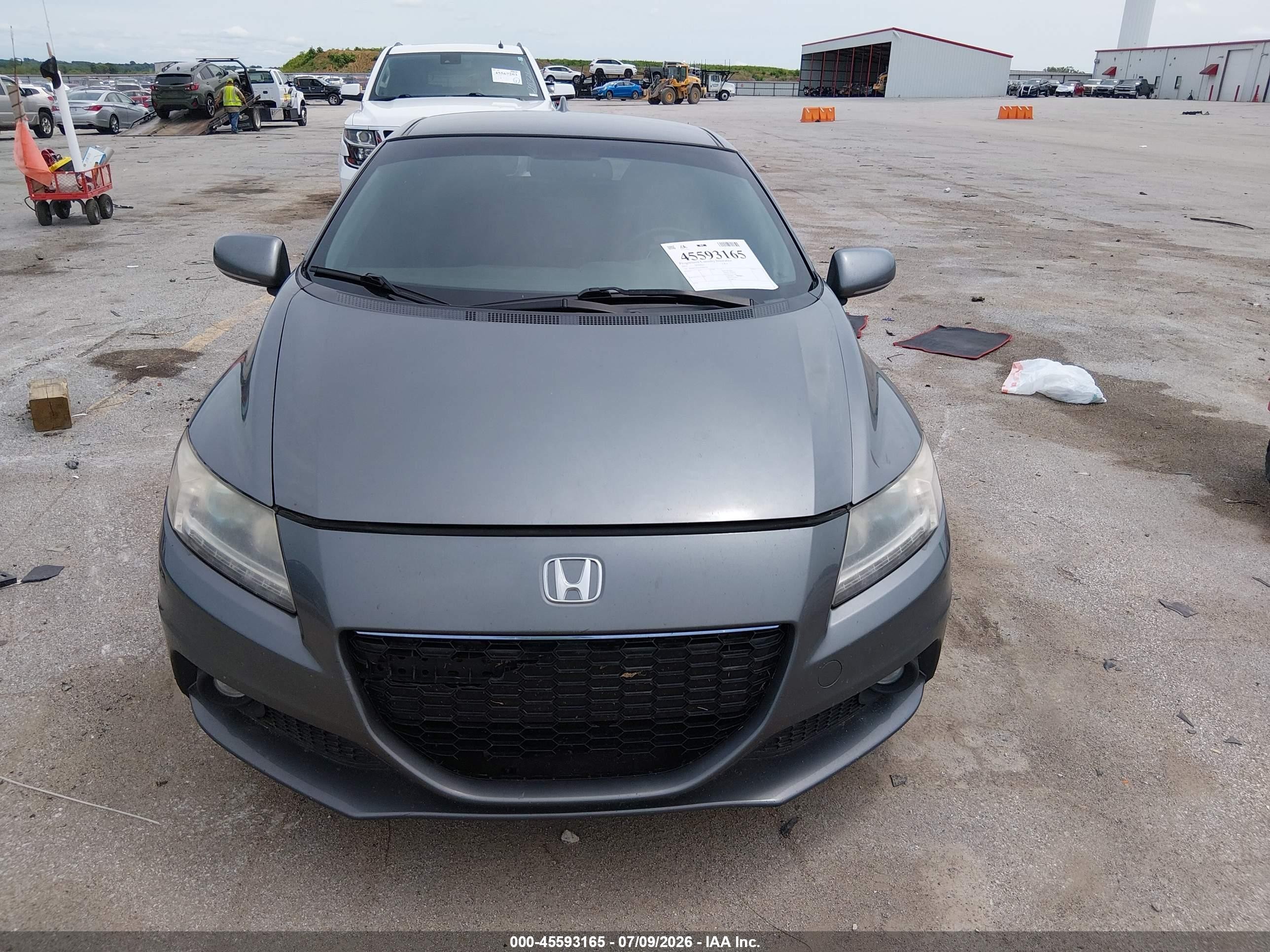 2013 Honda Cr-z Ex Gold vin: JHMZF1D65DS000918