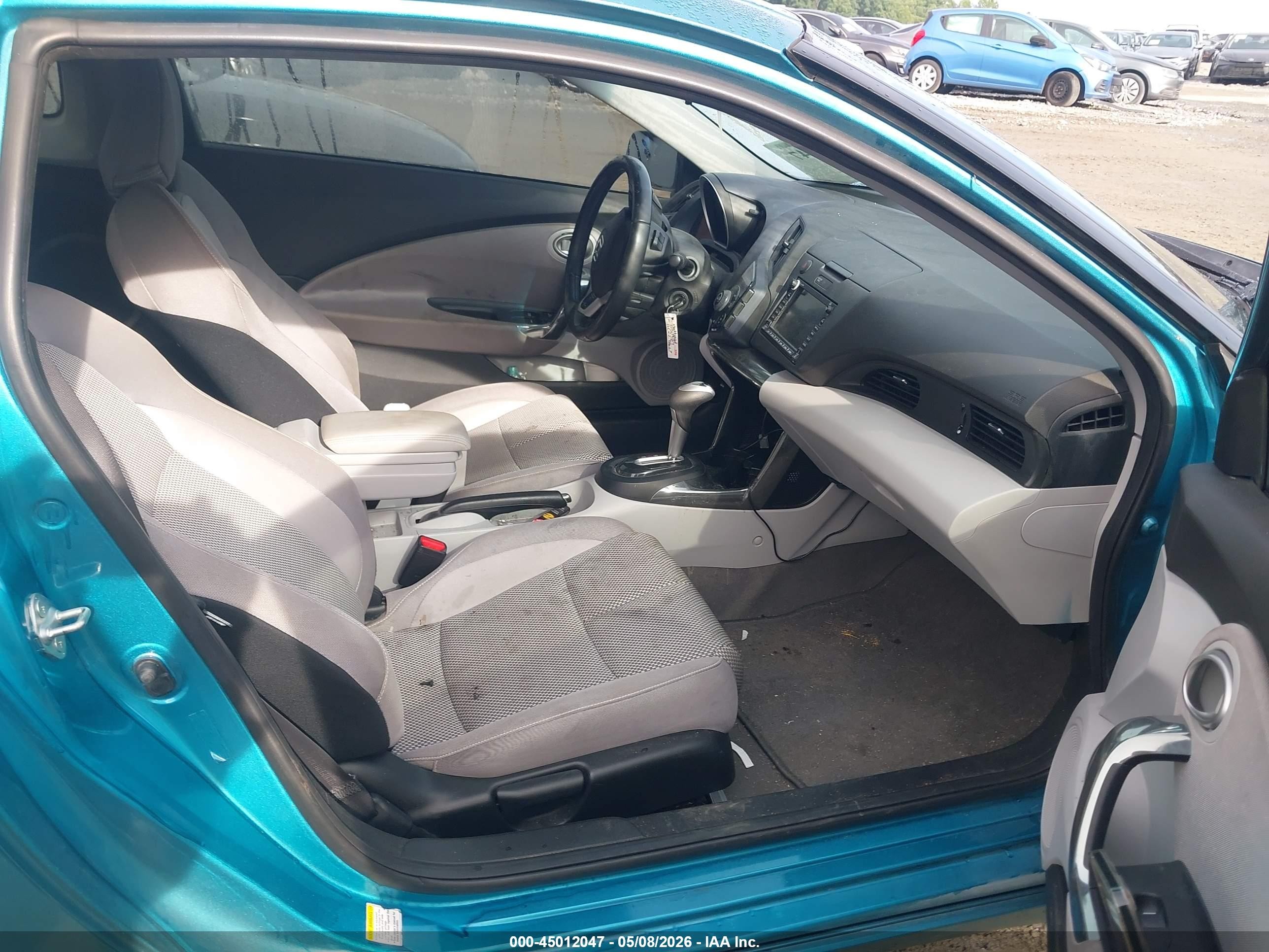 2011 Honda Cr-z Ex Синий vin: JHMZF1D66BS002805