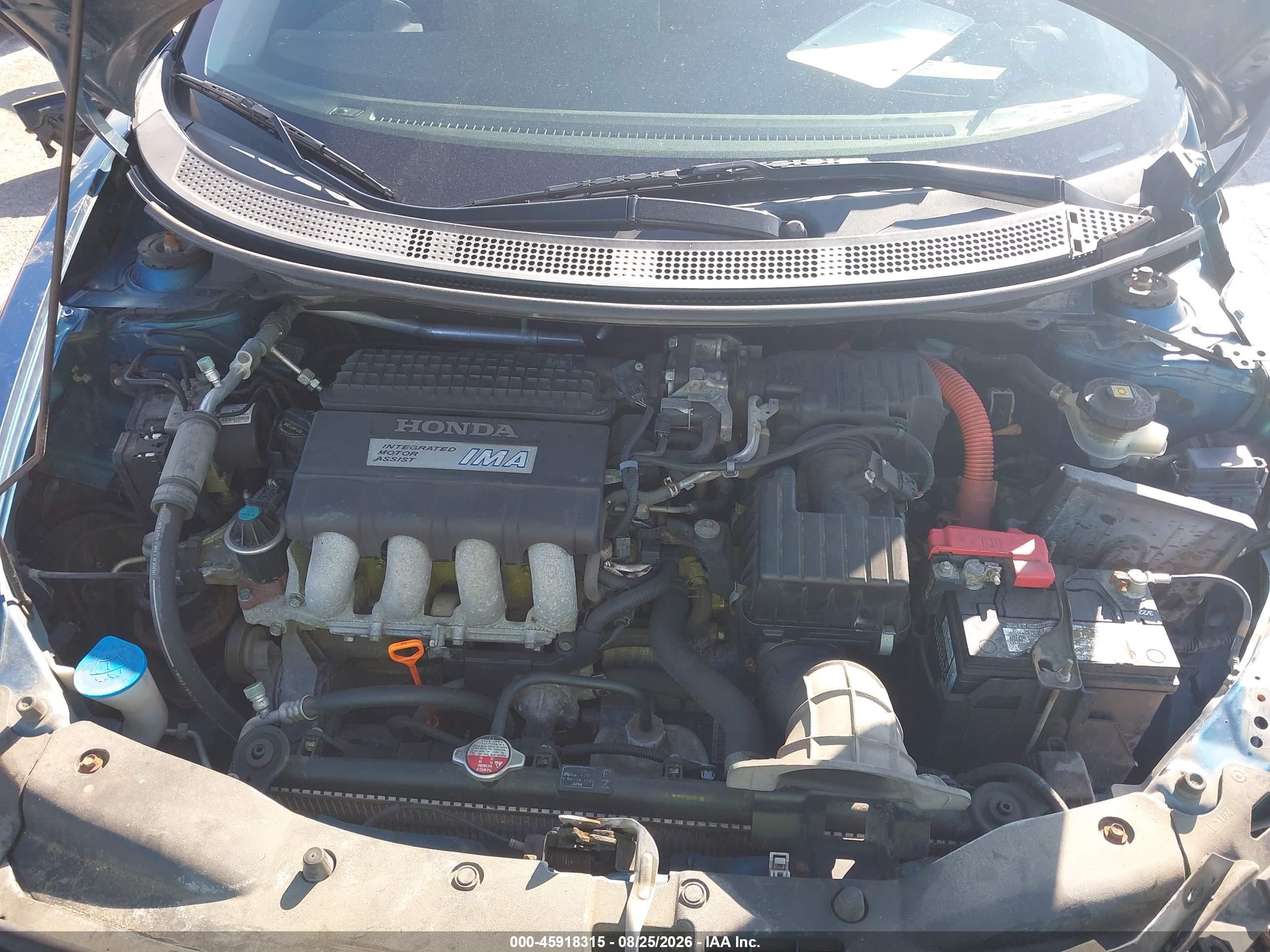 2011 Honda Cr-z Ex Blue vin: JHMZF1D66BS005073